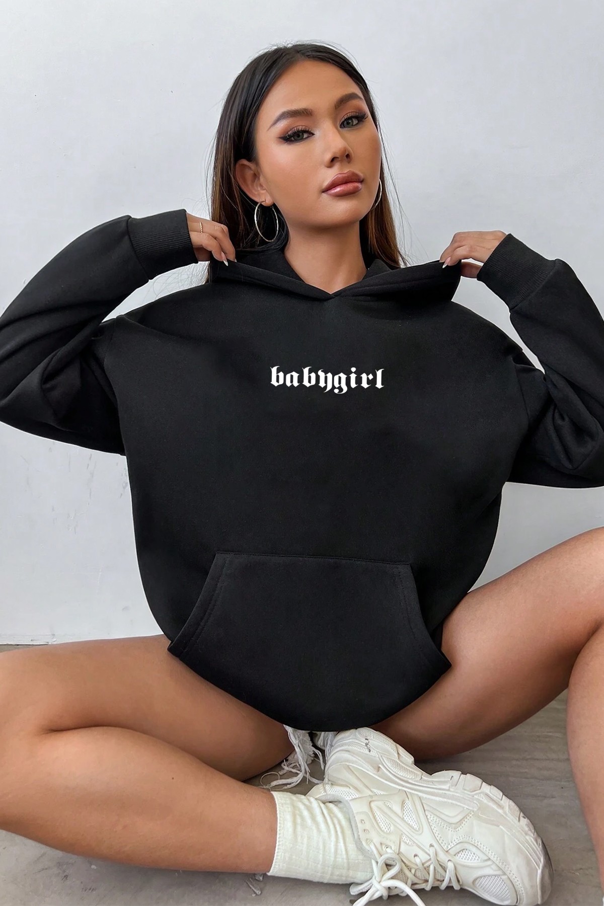 Baby Girl Baskılı Sweatshirt