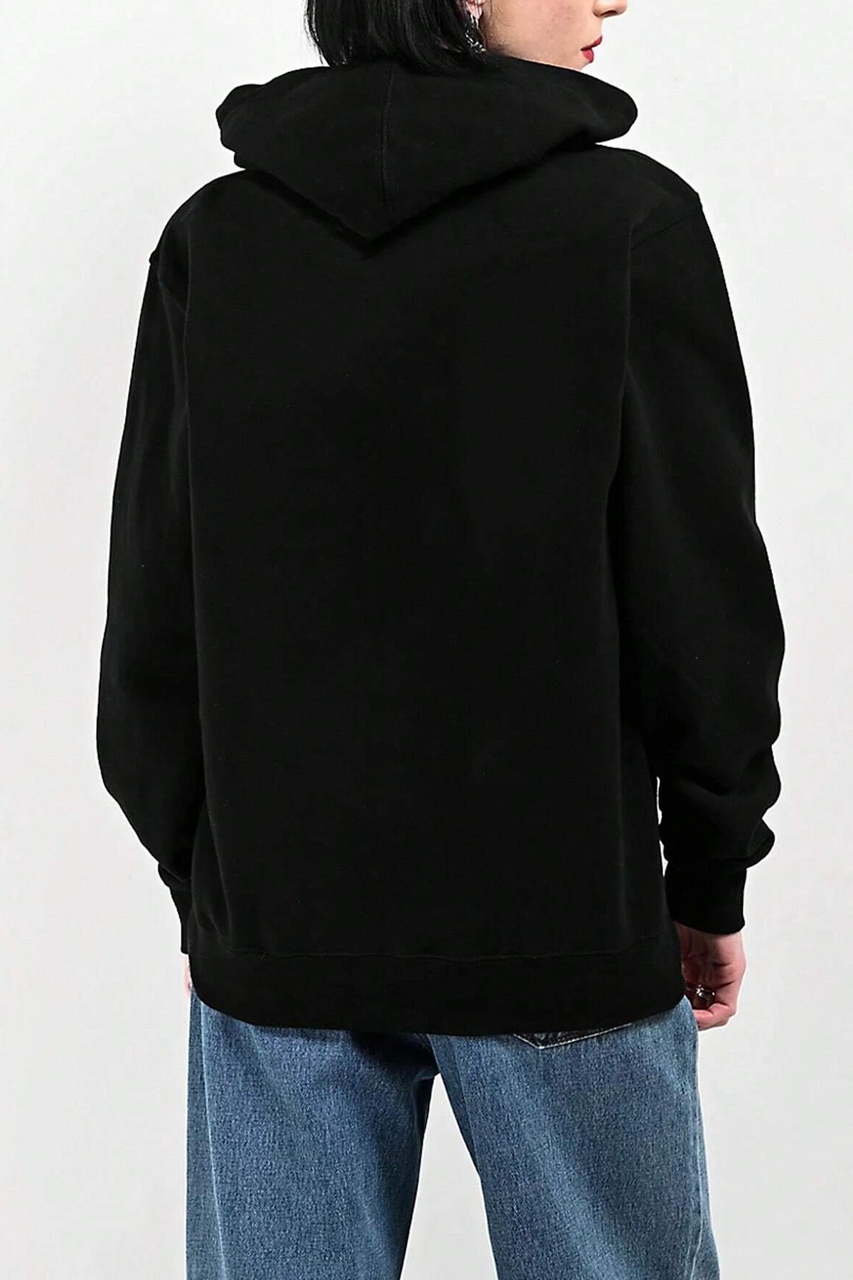 Kalp Baskılı Unisex Oversize Sweatshirt