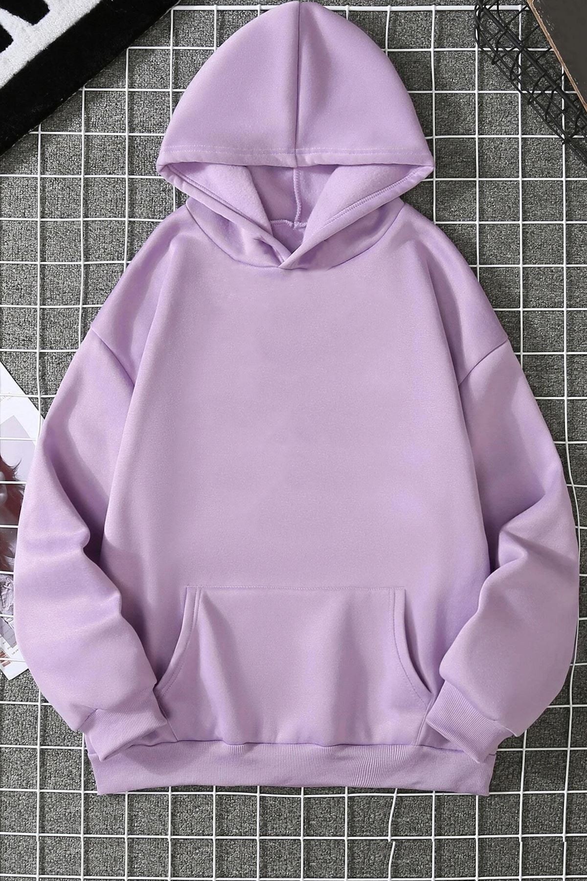 Quenn Sırt Baskılı Sweatshirt