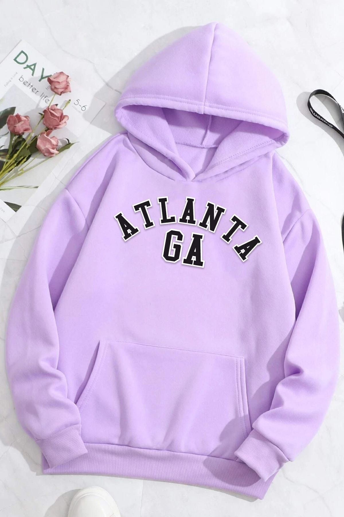 Atlanta Baskılı Sweatshirt
