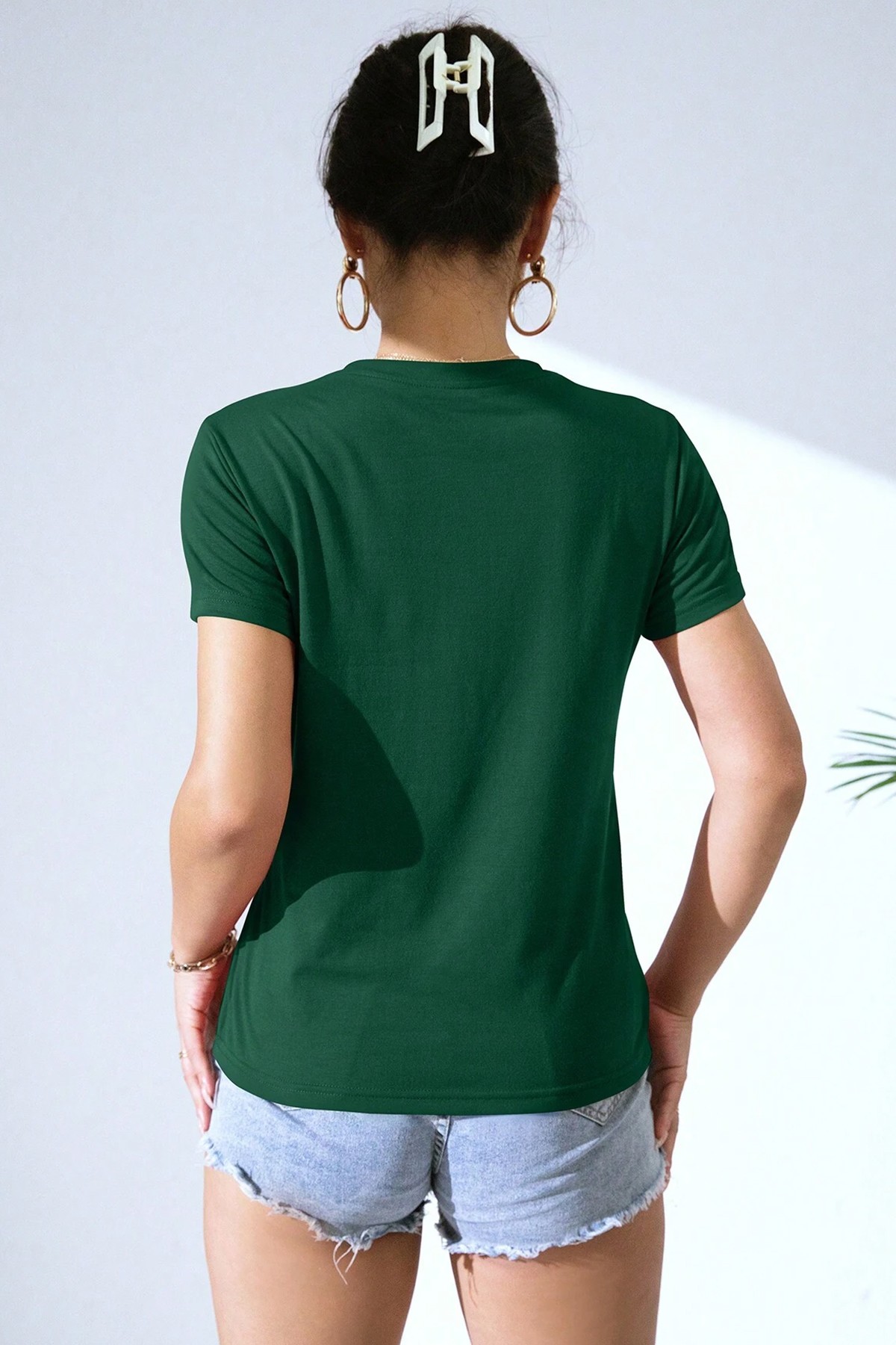 Unisex Miami Baskılı Oversize Tshirt