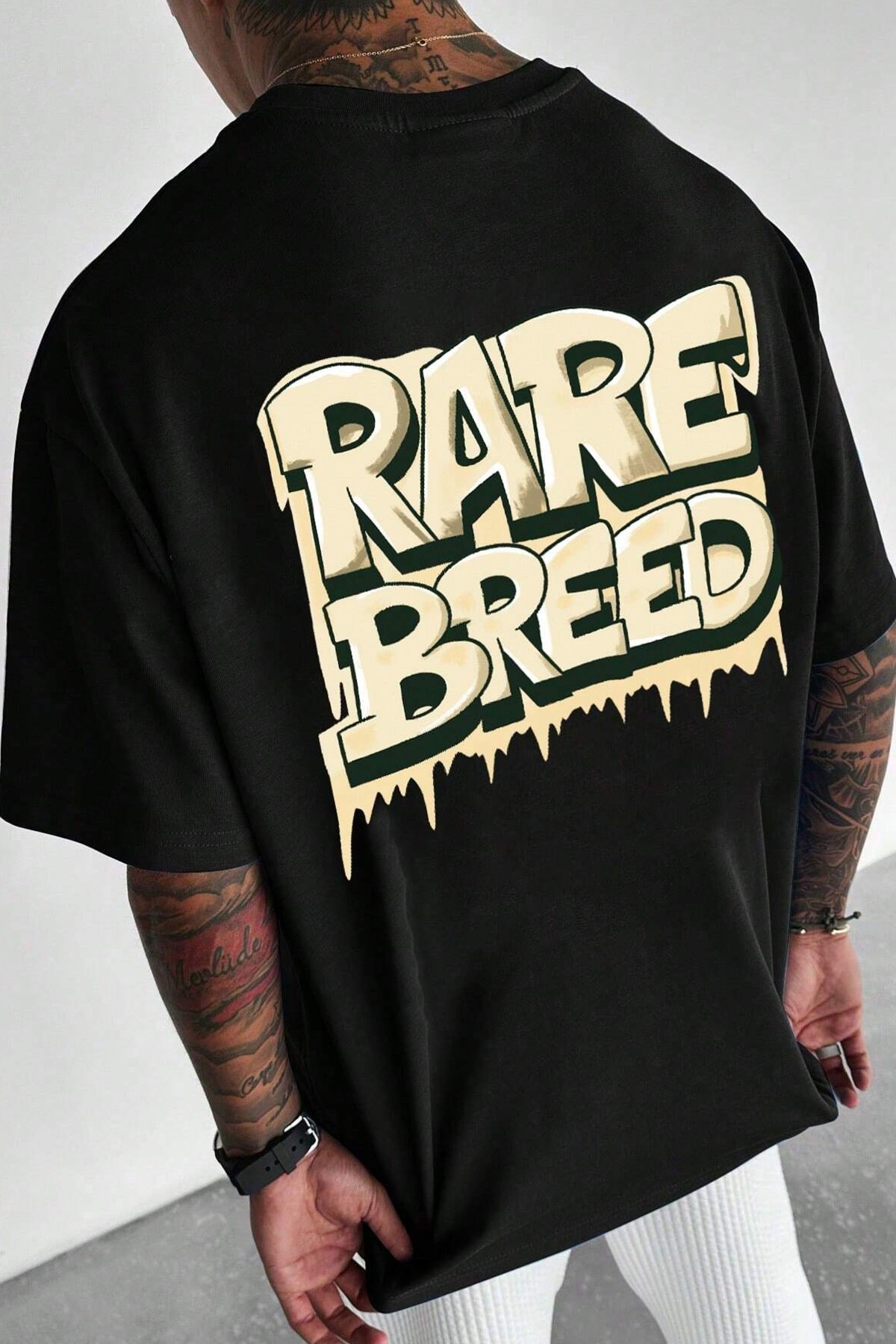 Unisex Rare Breed Baskılı Tasarım Tshirt