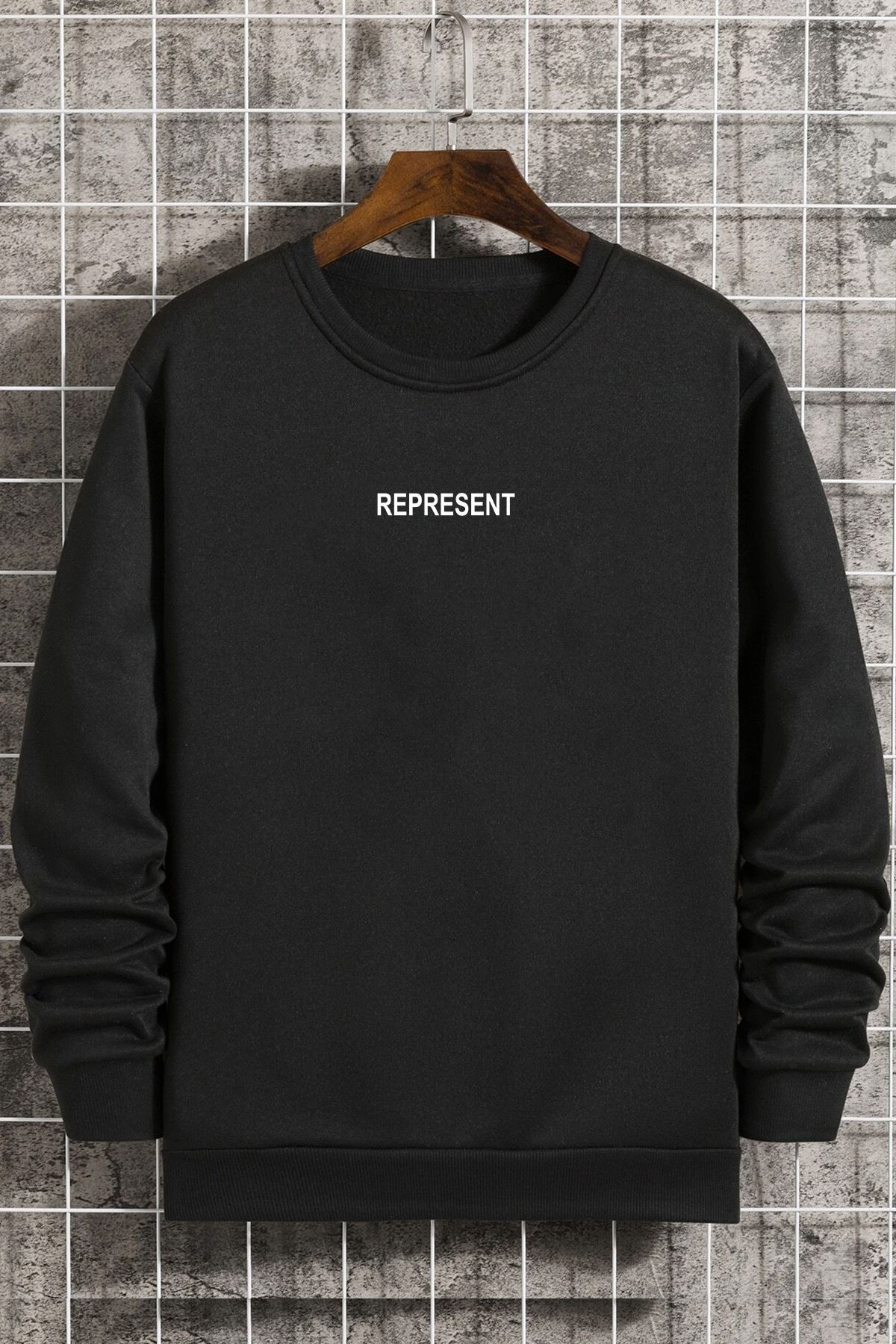 Unisex Represent Bisiklet Yaka Sweatshirt