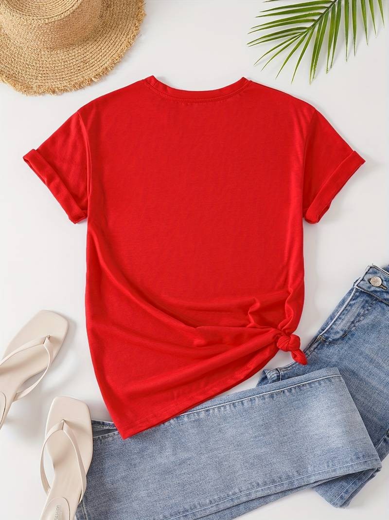 Unisex Desenlikalp Baskılı Oversize Tshirt