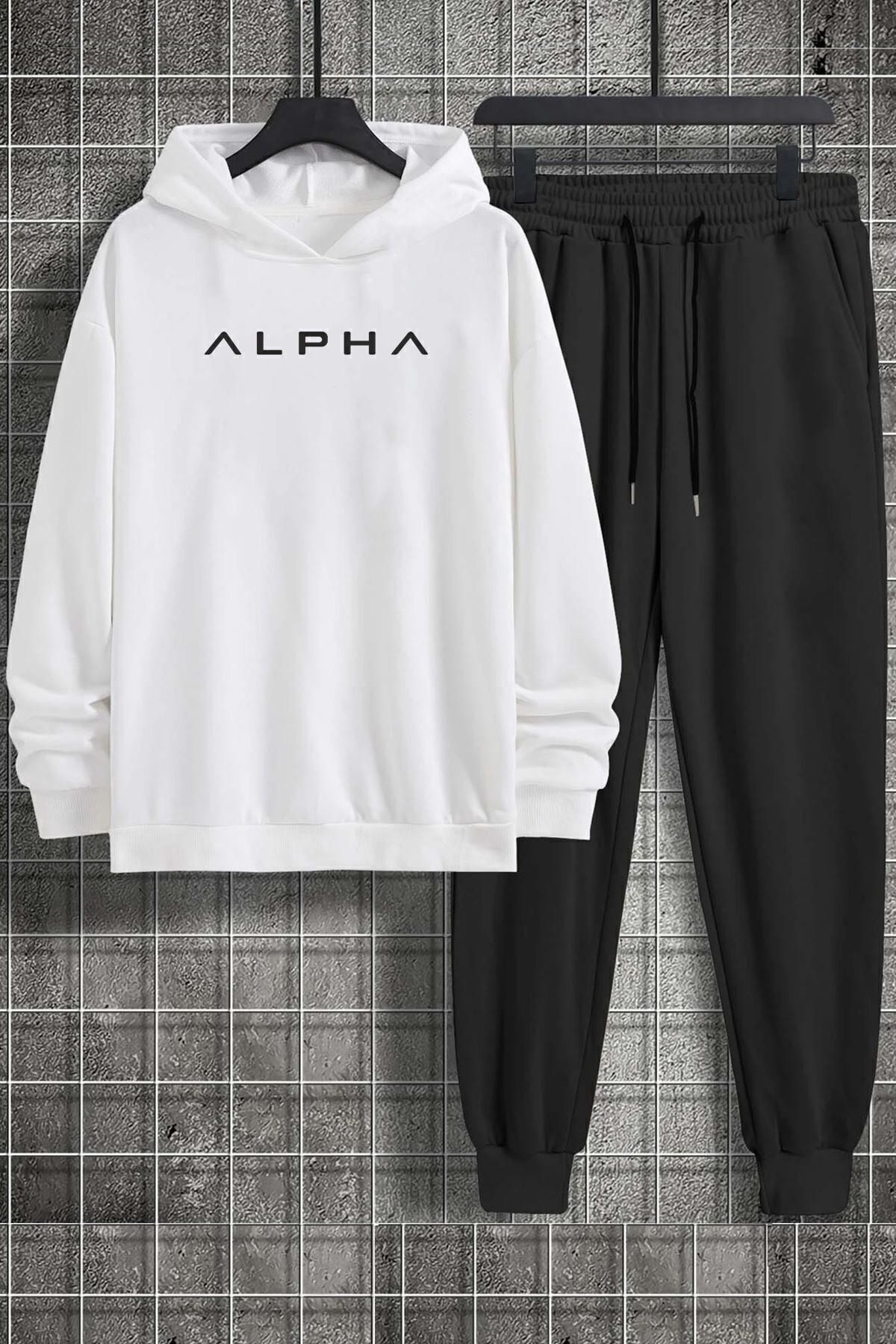 Alpha Baskılı Eşofman Takımı