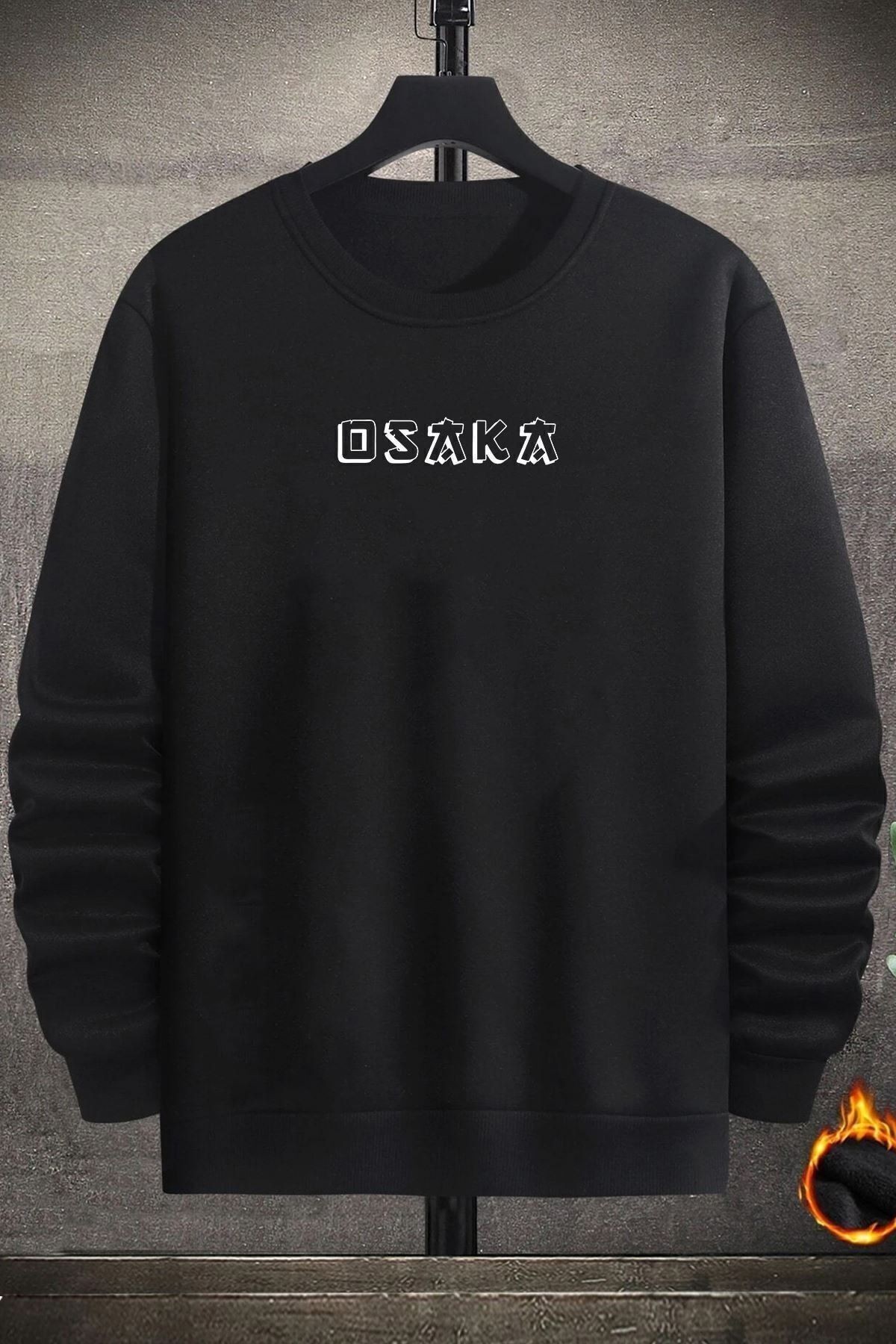 Osaka Bisiklet Yaka Sweatshirt