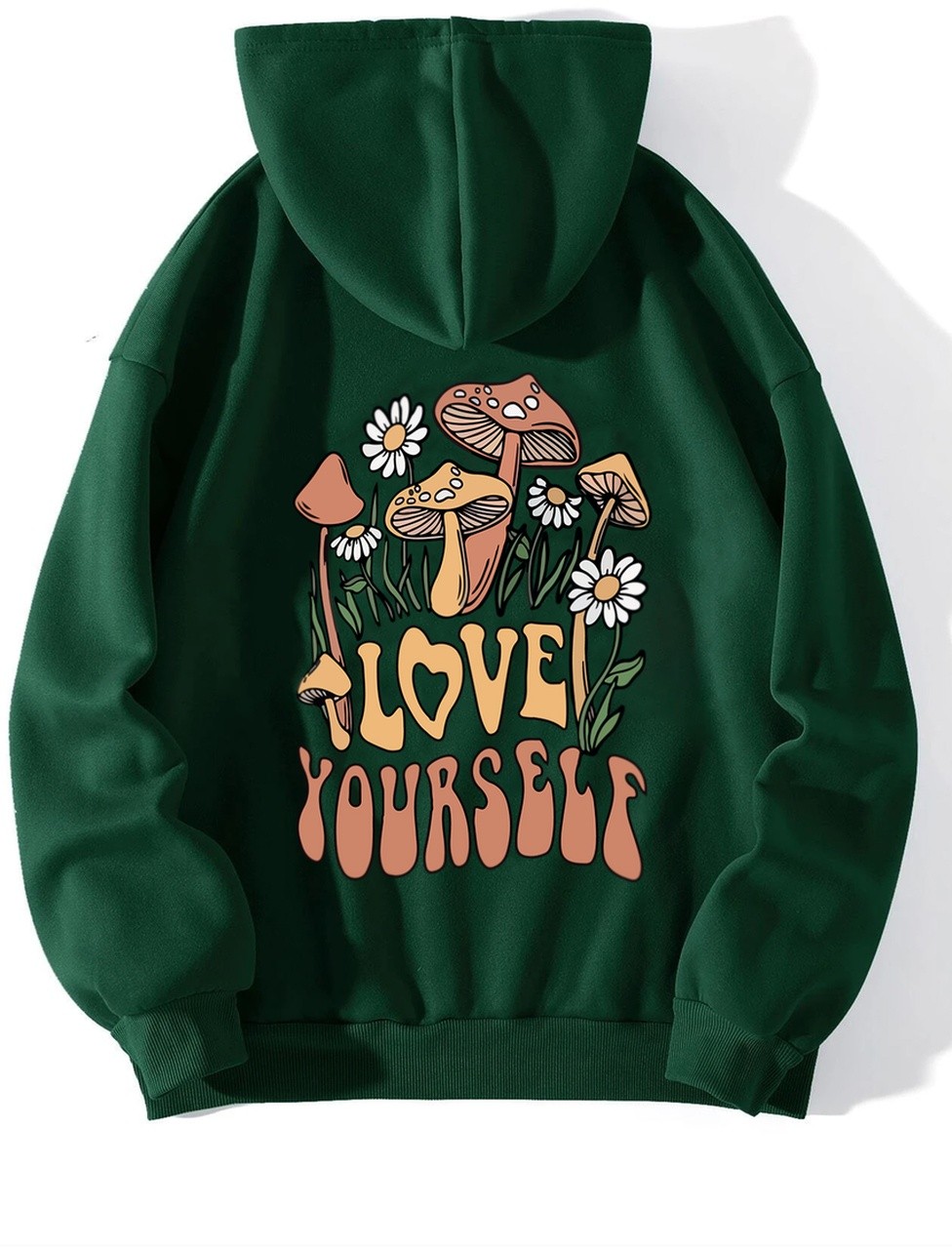 Pamuk Şardonlu Kapüşonlu Sweatshirt
