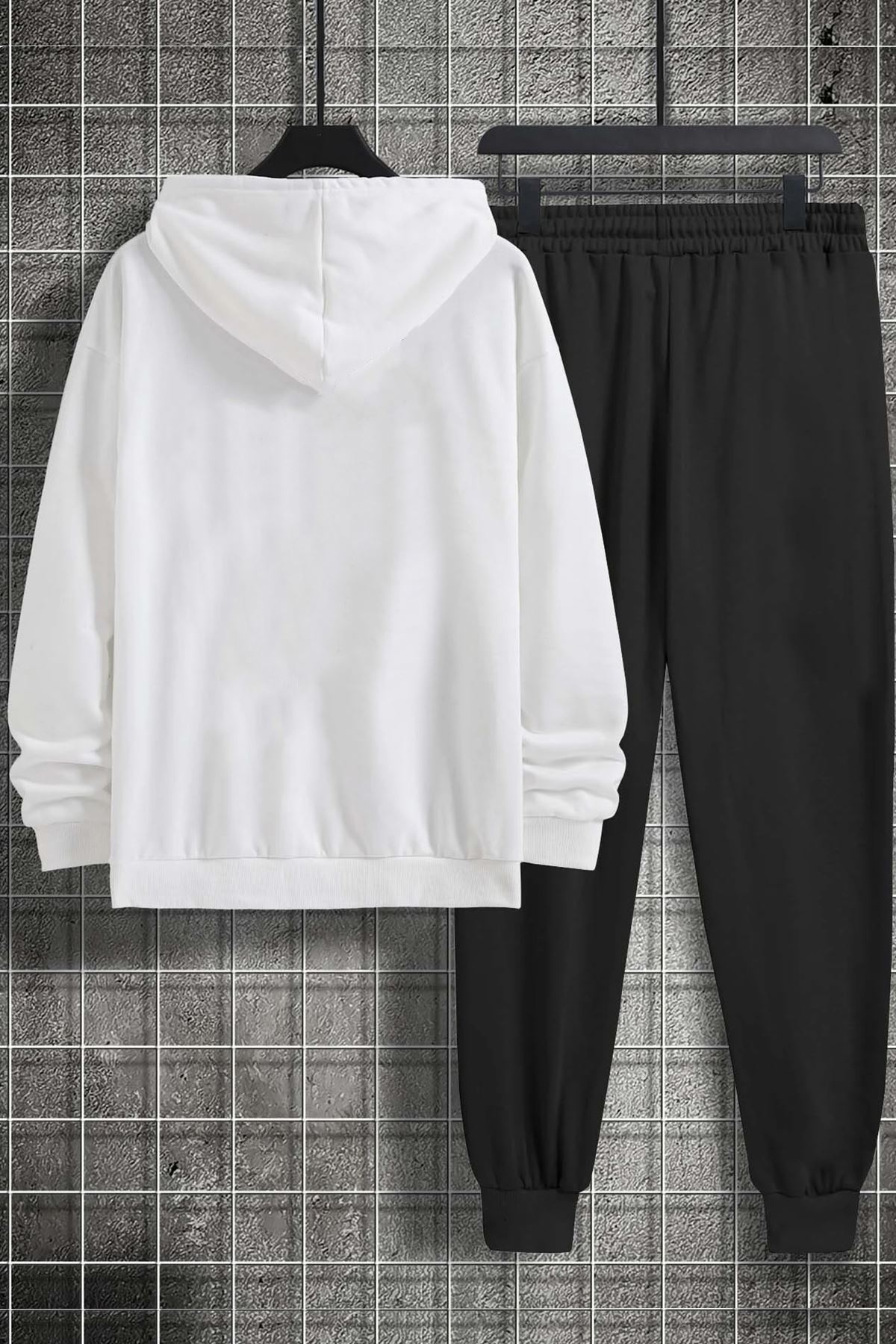 Unisex Shinobi Kedi Baskılı Eşofman Takımı