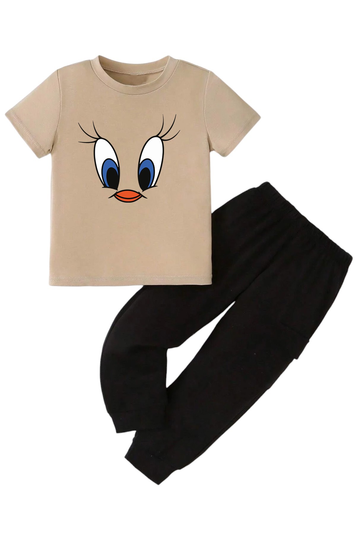 Çocuk Tweety Alt - Üst Eşofman Takımı