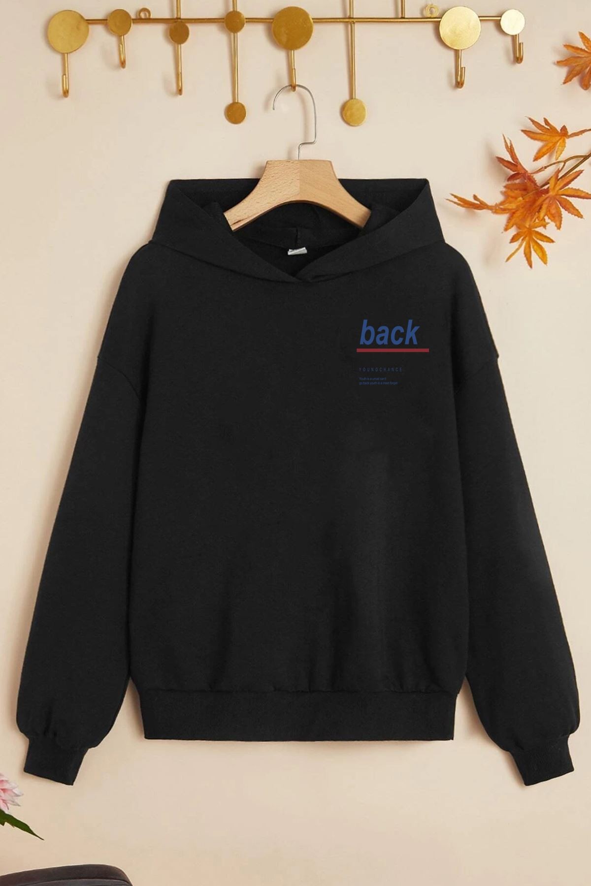 Çocuk Back Baskılı Sweatshirt