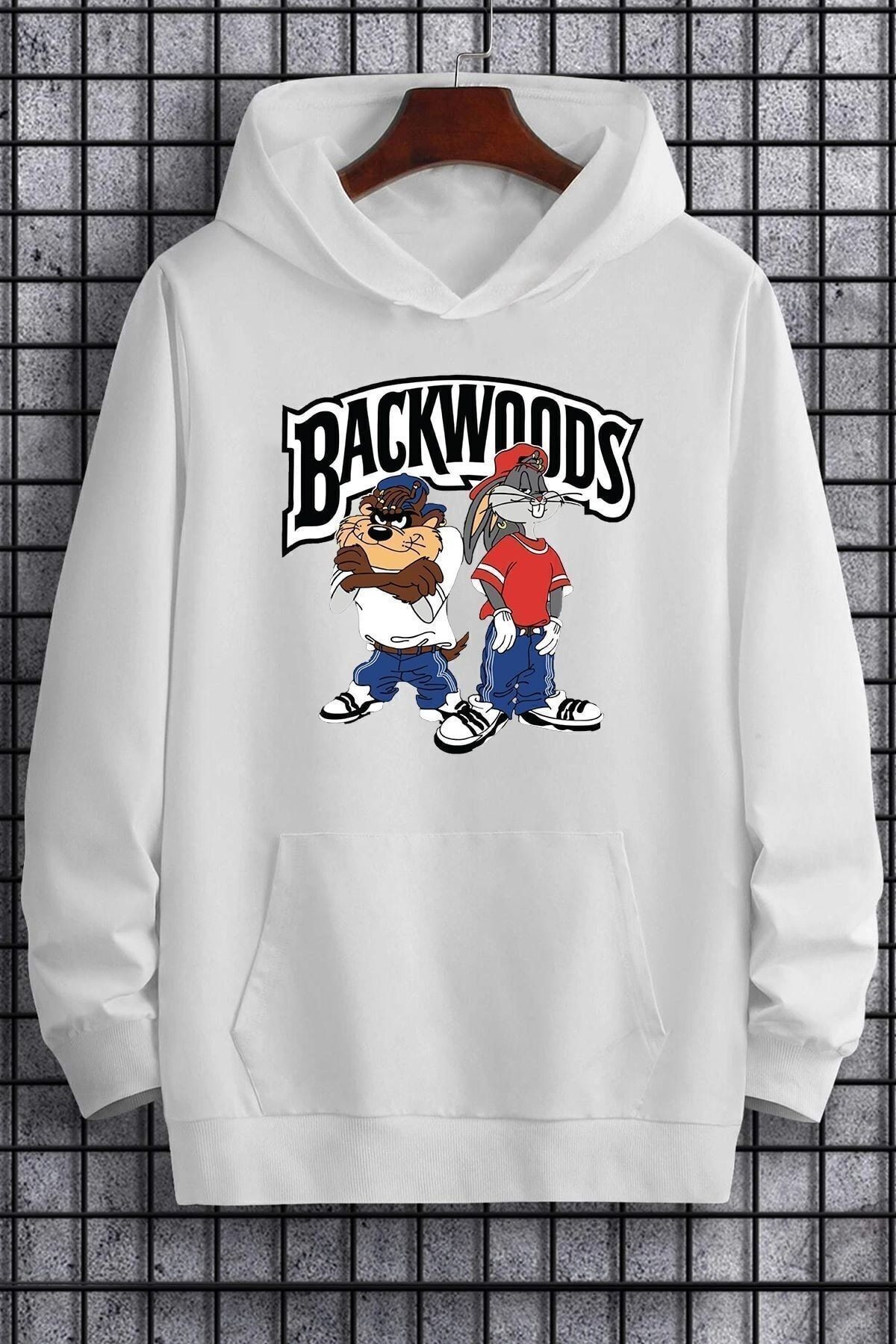 Backwoods Baskılı Sweatshirt