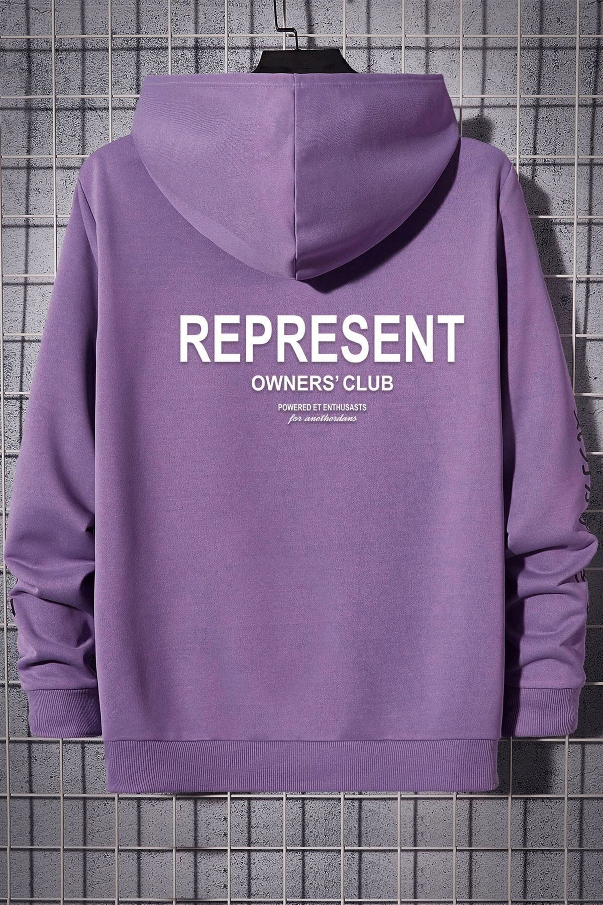 Represent Sırt Baskılı Sweatshirt