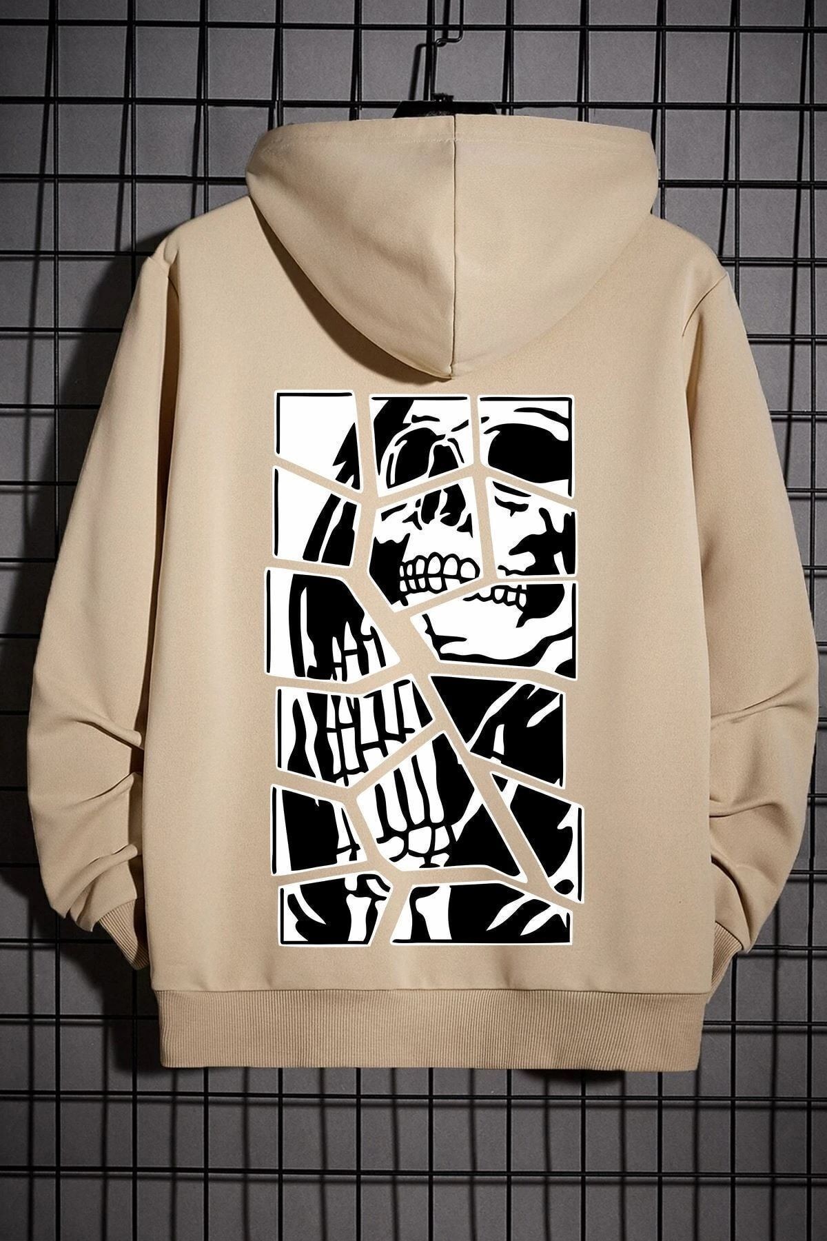 Skullcracked Baskılı Sweatshirt
