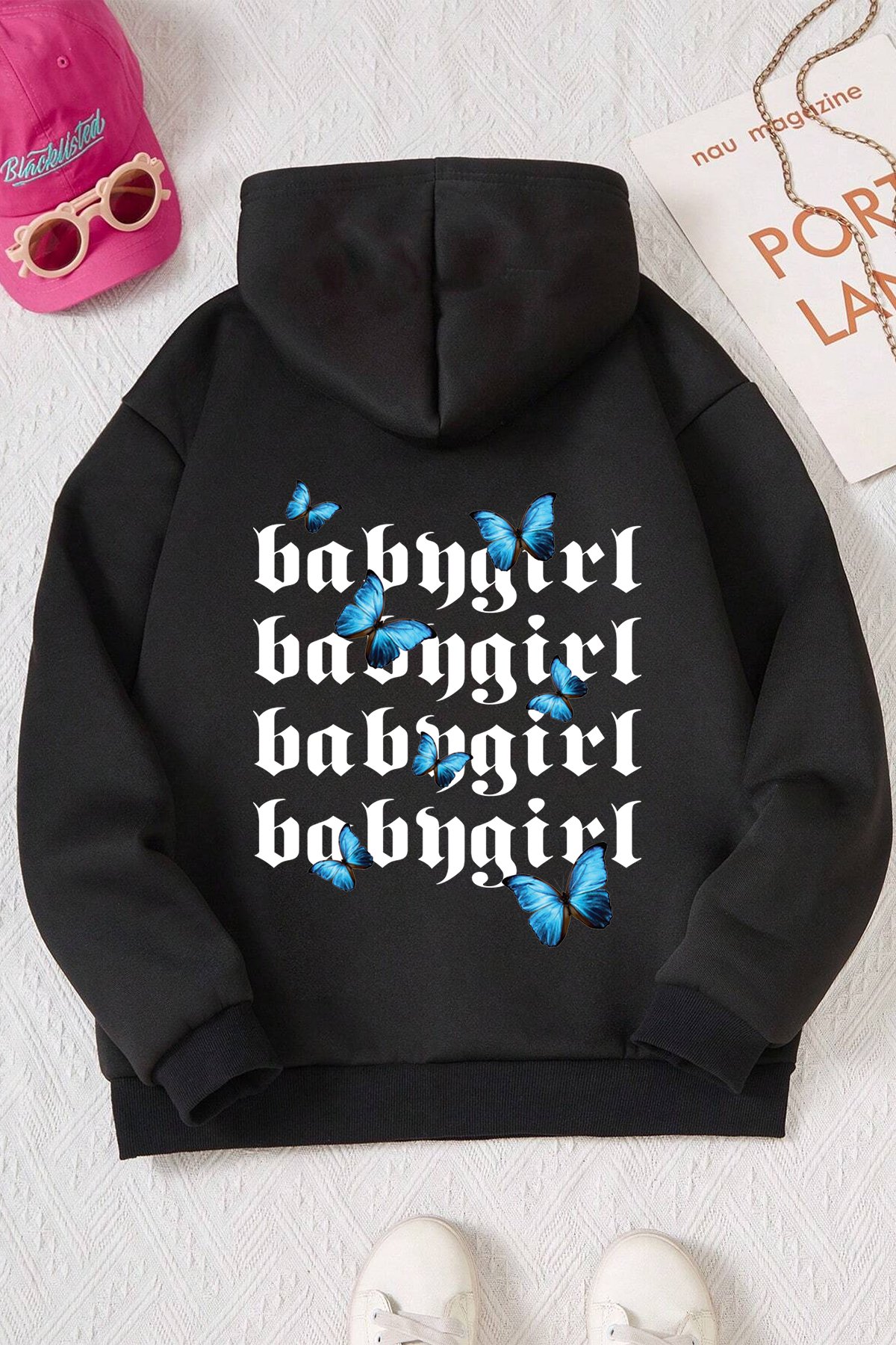 Babygirl Baskılı Erkek - Kız Çocuk Rahat Kalıp Sweatshirt