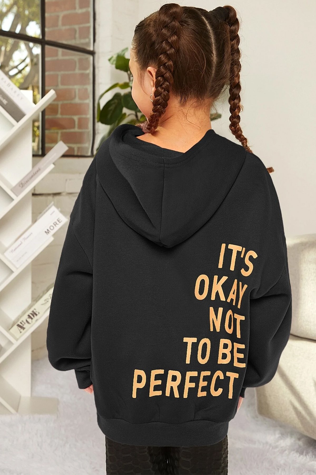 Çocuk It's Okay Baskılı Sweatshirt