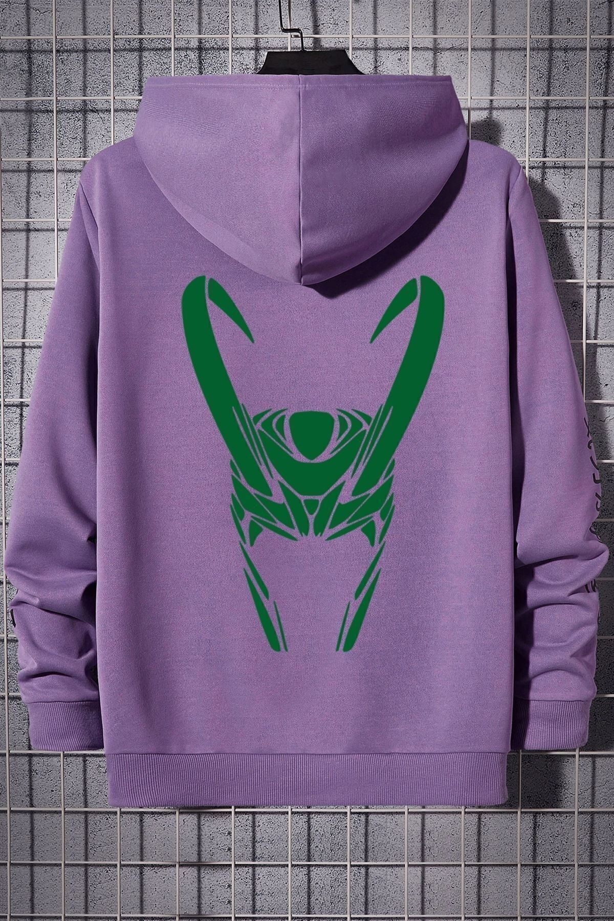 Floki Baskılı Sweatshirt