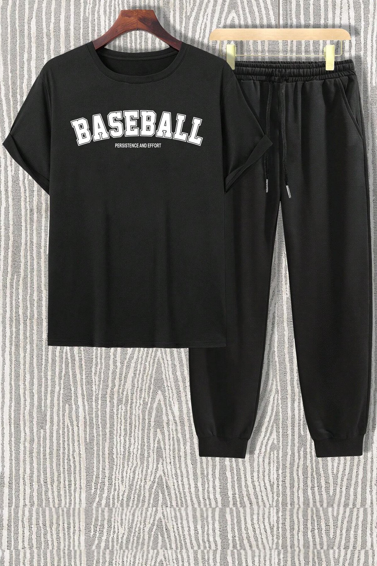 Unisex Baseball Baskılı Eşofman Takımı