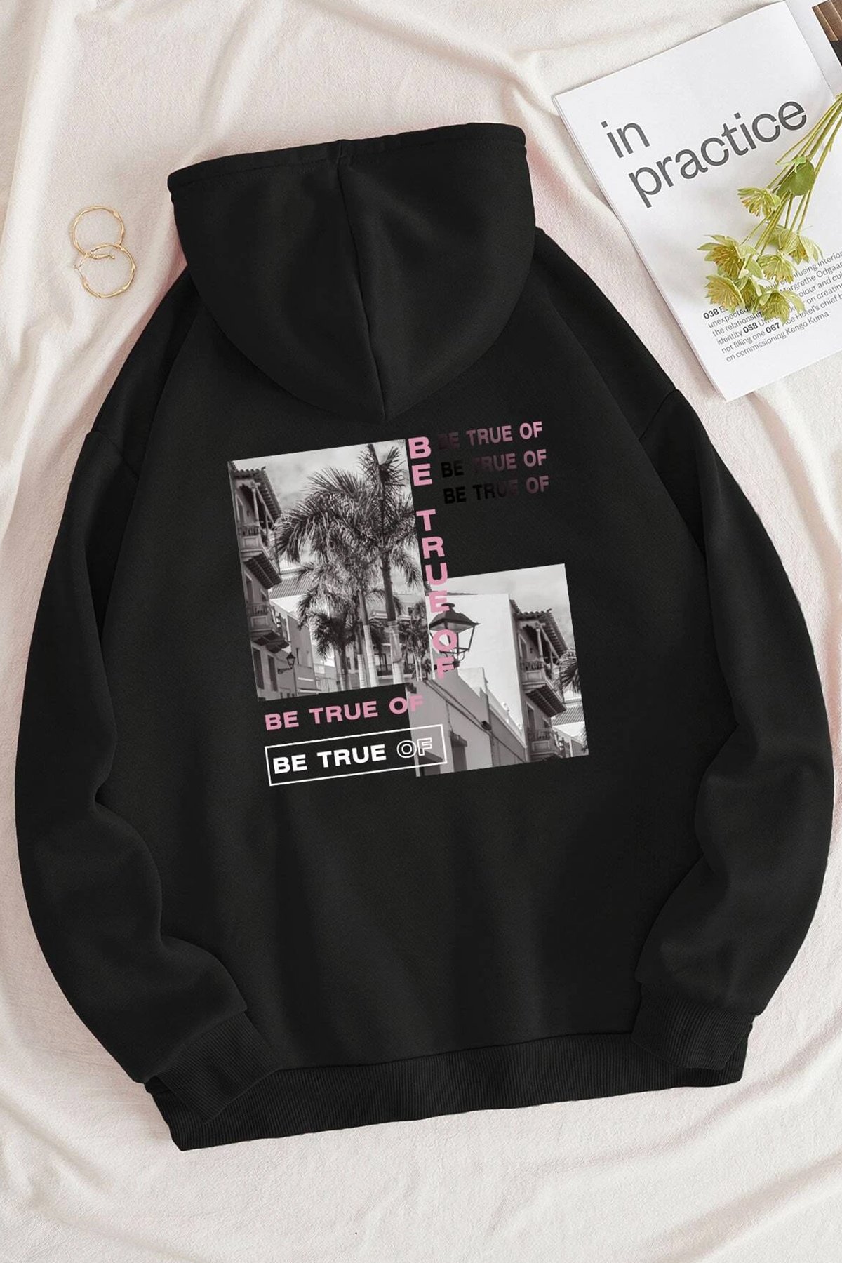 Be True Of Baskılı Sweatshirt