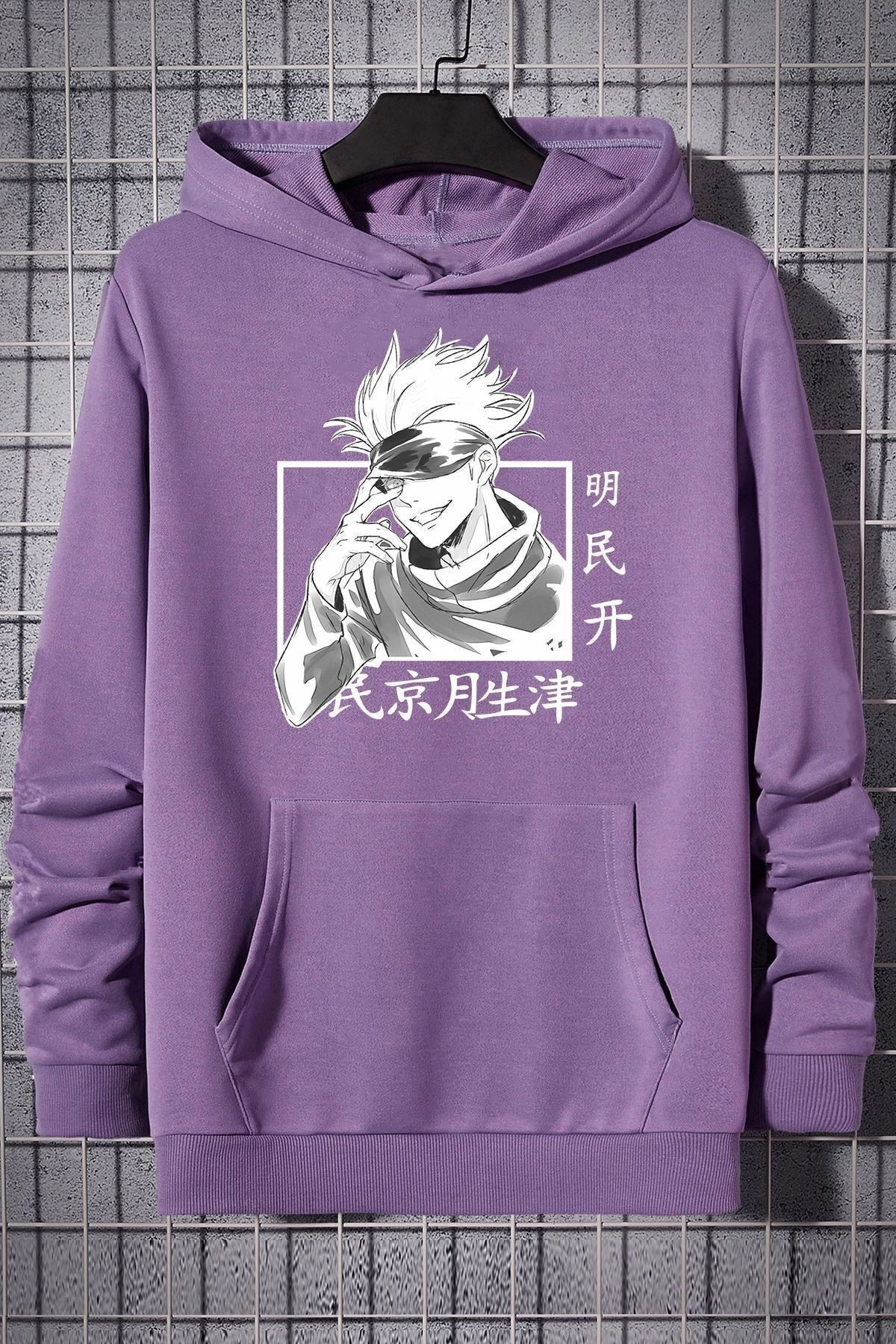 Jujutsu Kaisen Baskılı Sweatshirt