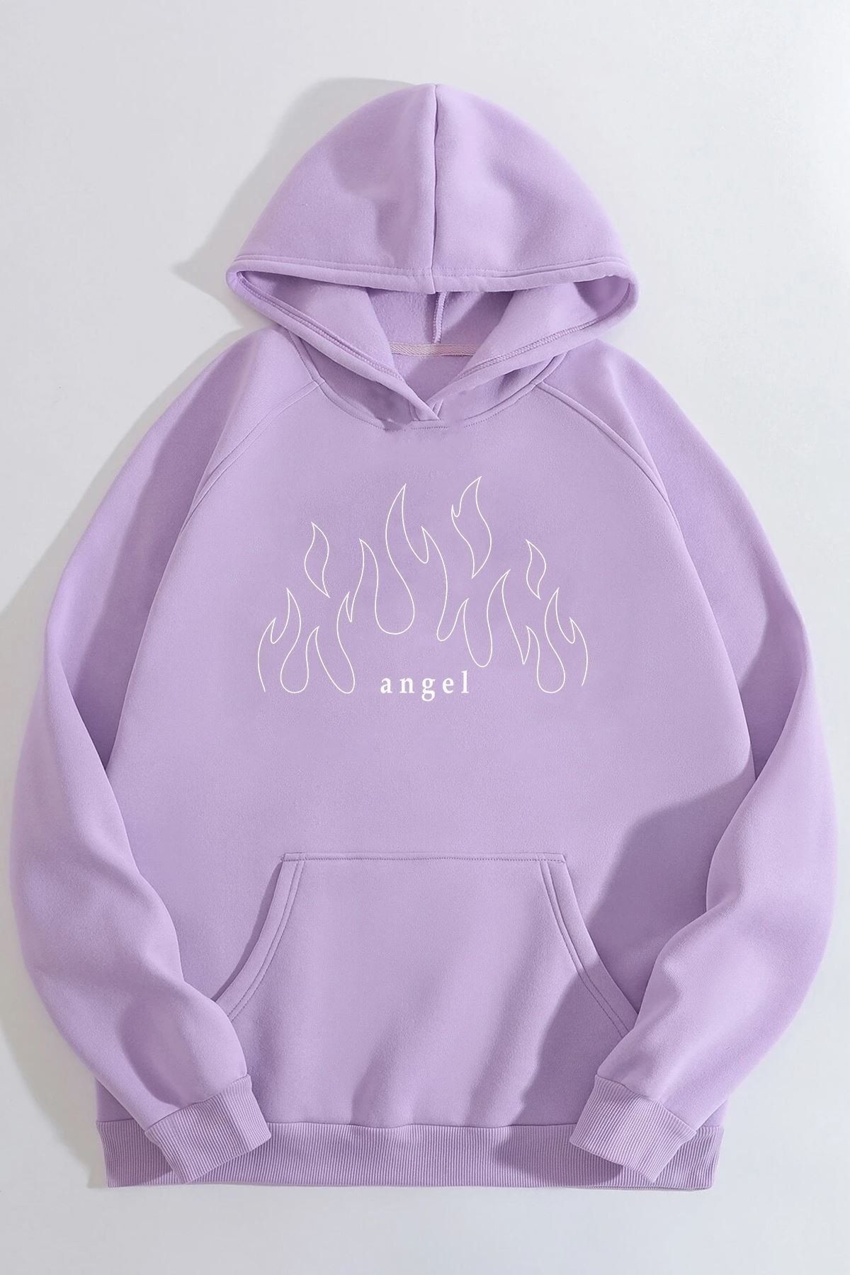 White Angel Fire Sweatshirt