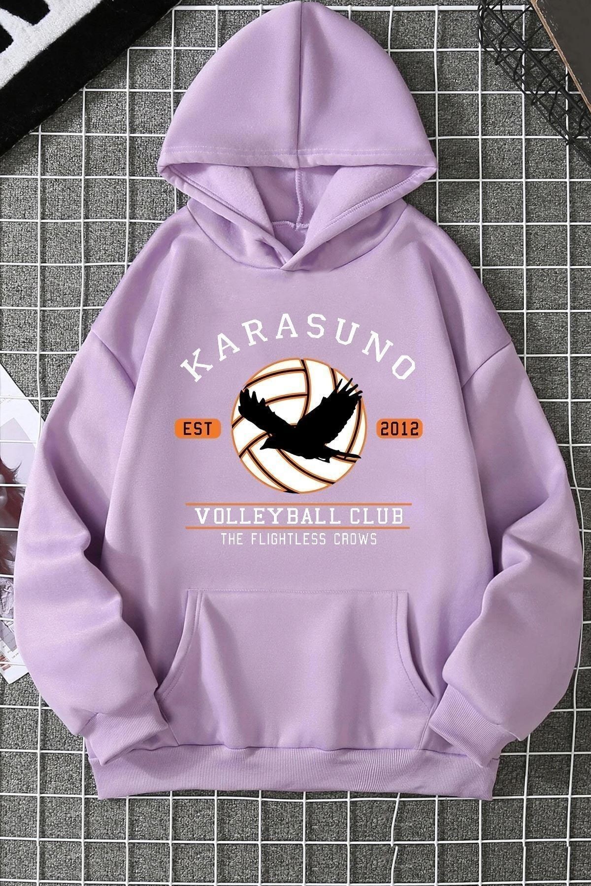 Karasuno Baskılı Sweatshirt