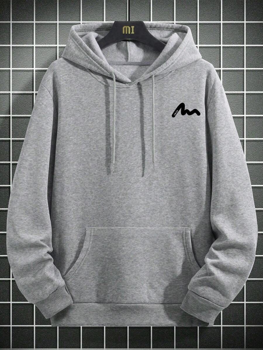 Unisex Enjoy Cep Baskılı Oversize Sweatshirt