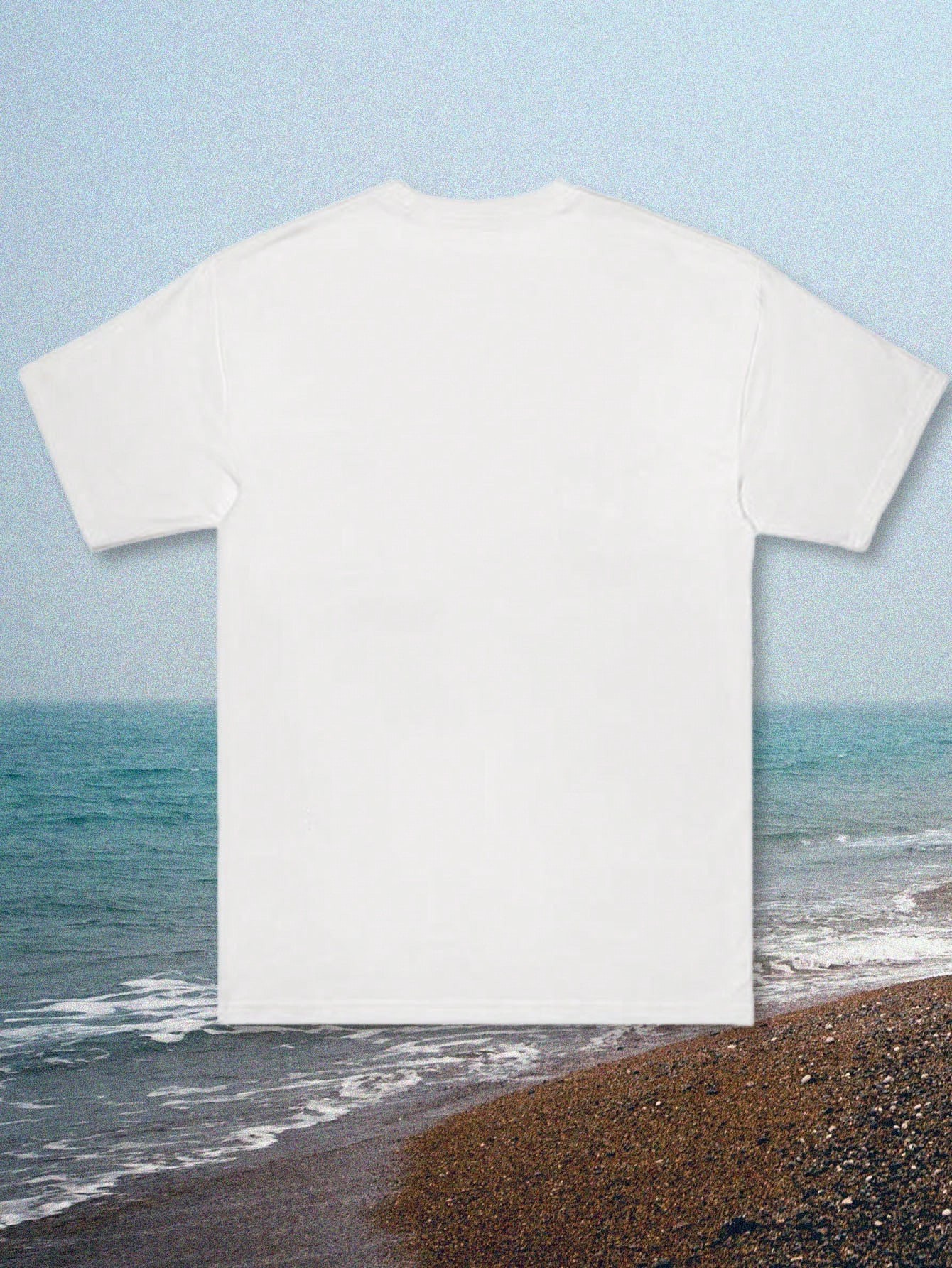 Deniz Kabukları Baskılı Tasarım Tshirt