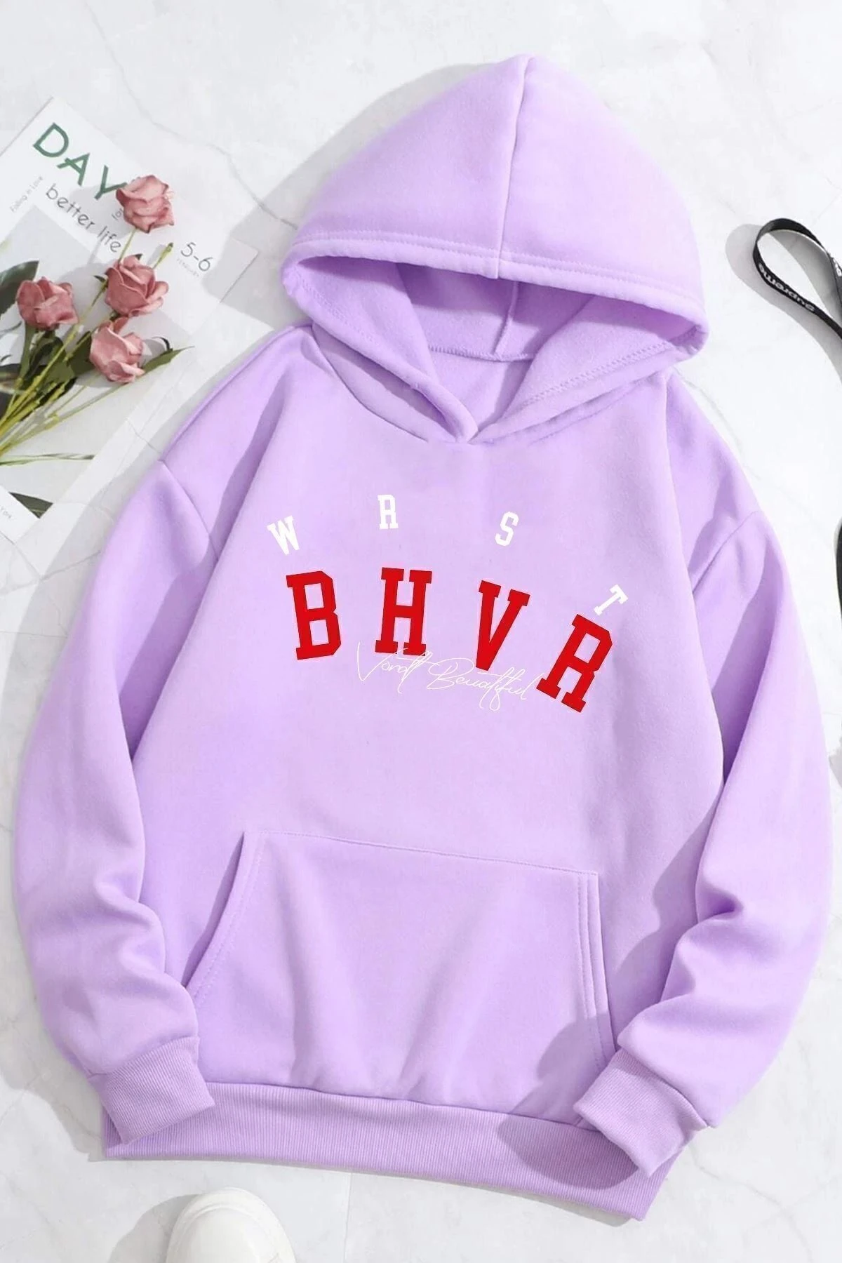 Bhvr Baskılı Sweatshirt