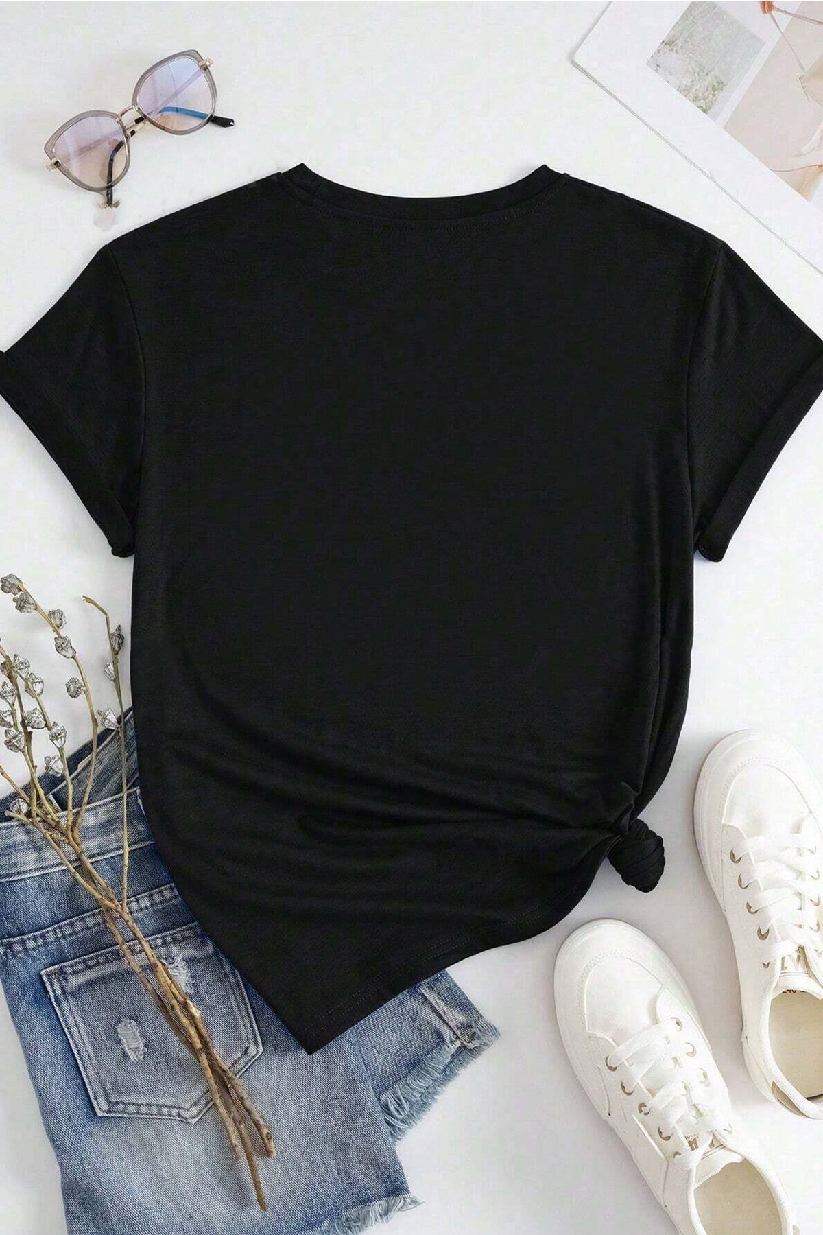 Unisex Milano Baskılı Oversize T-shirt