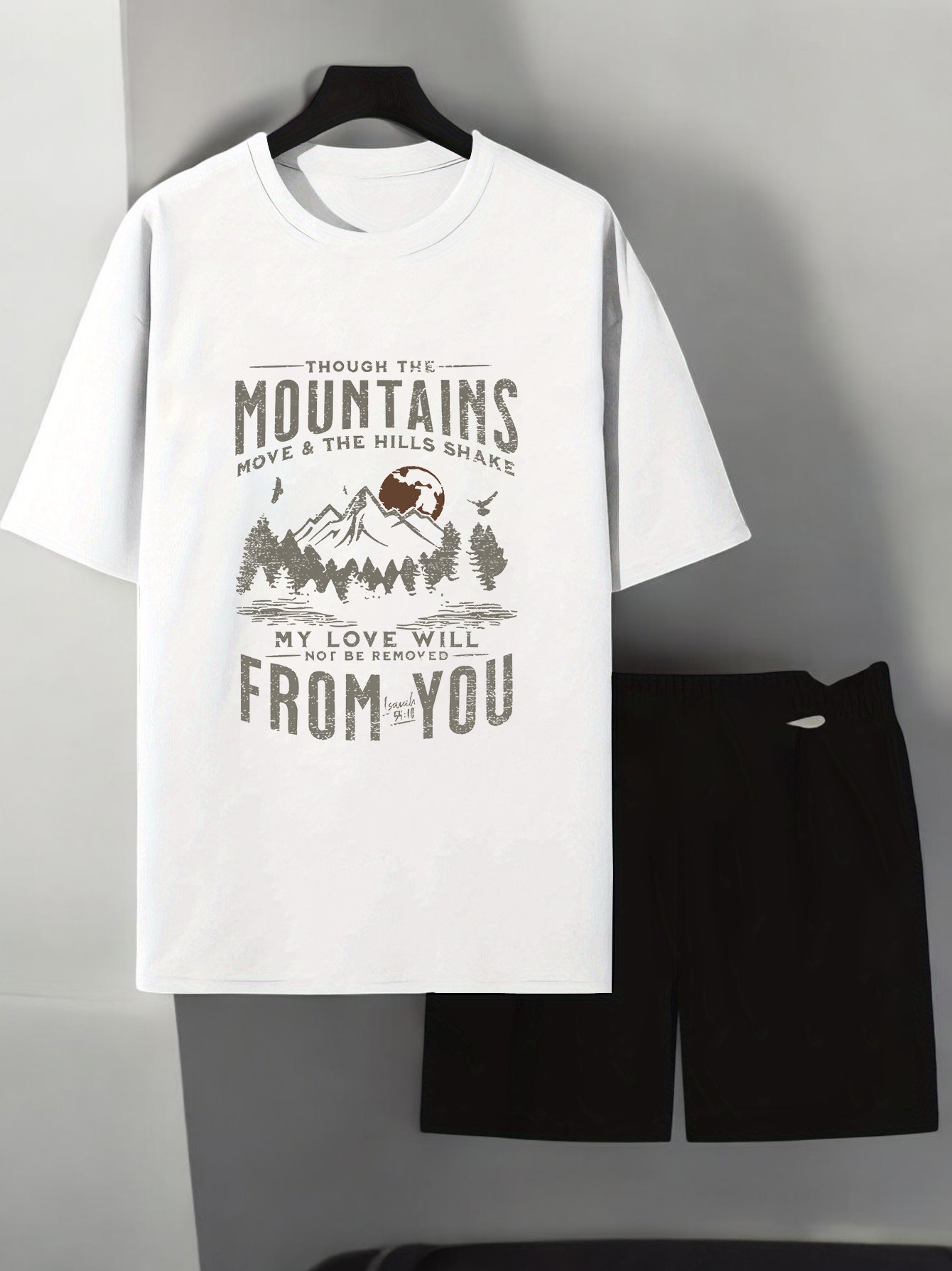 Unisex From You Baskılı Tasarım Şort Takım