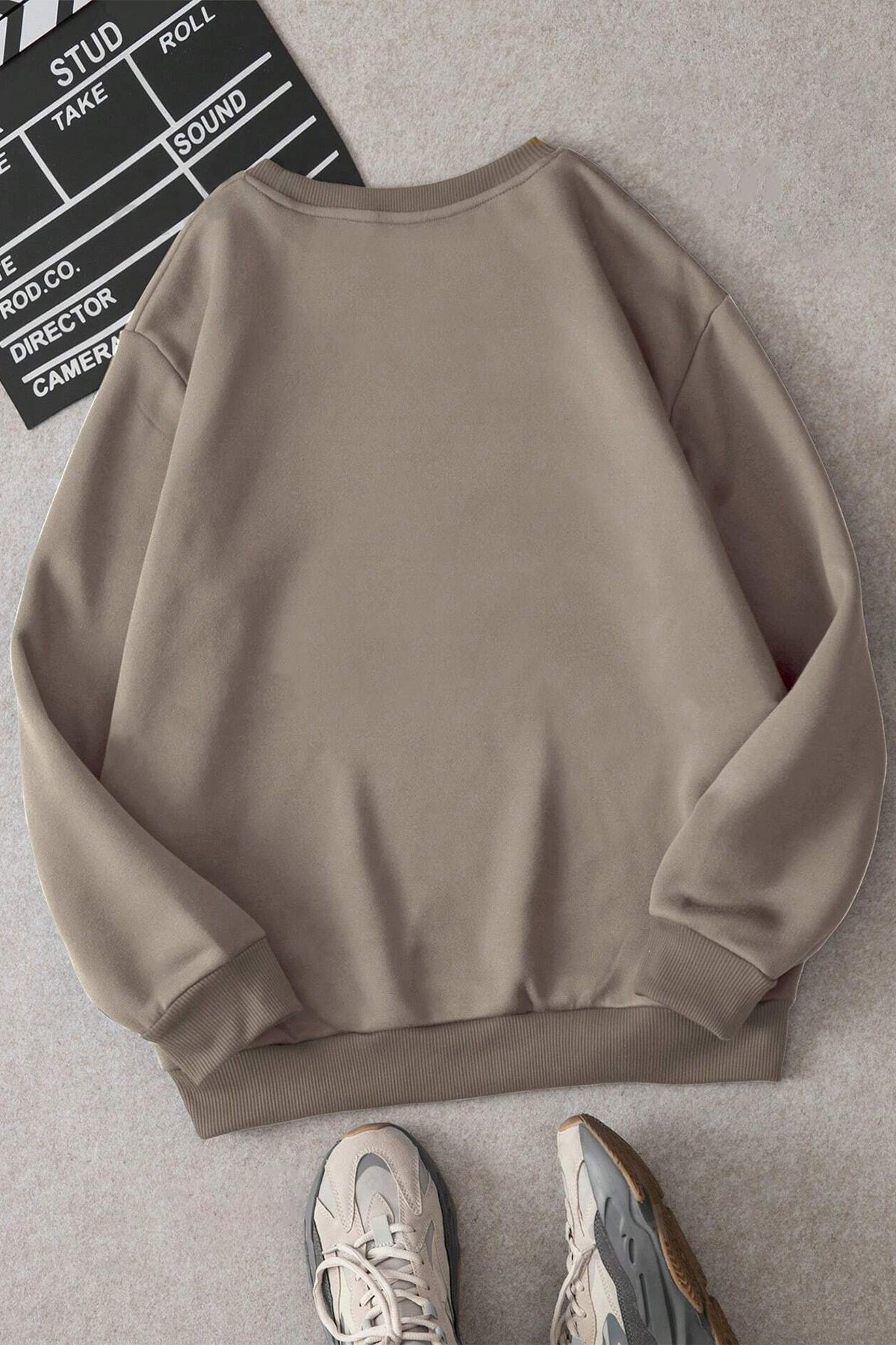 Colorado Baskılı Oversize Sweatshirt