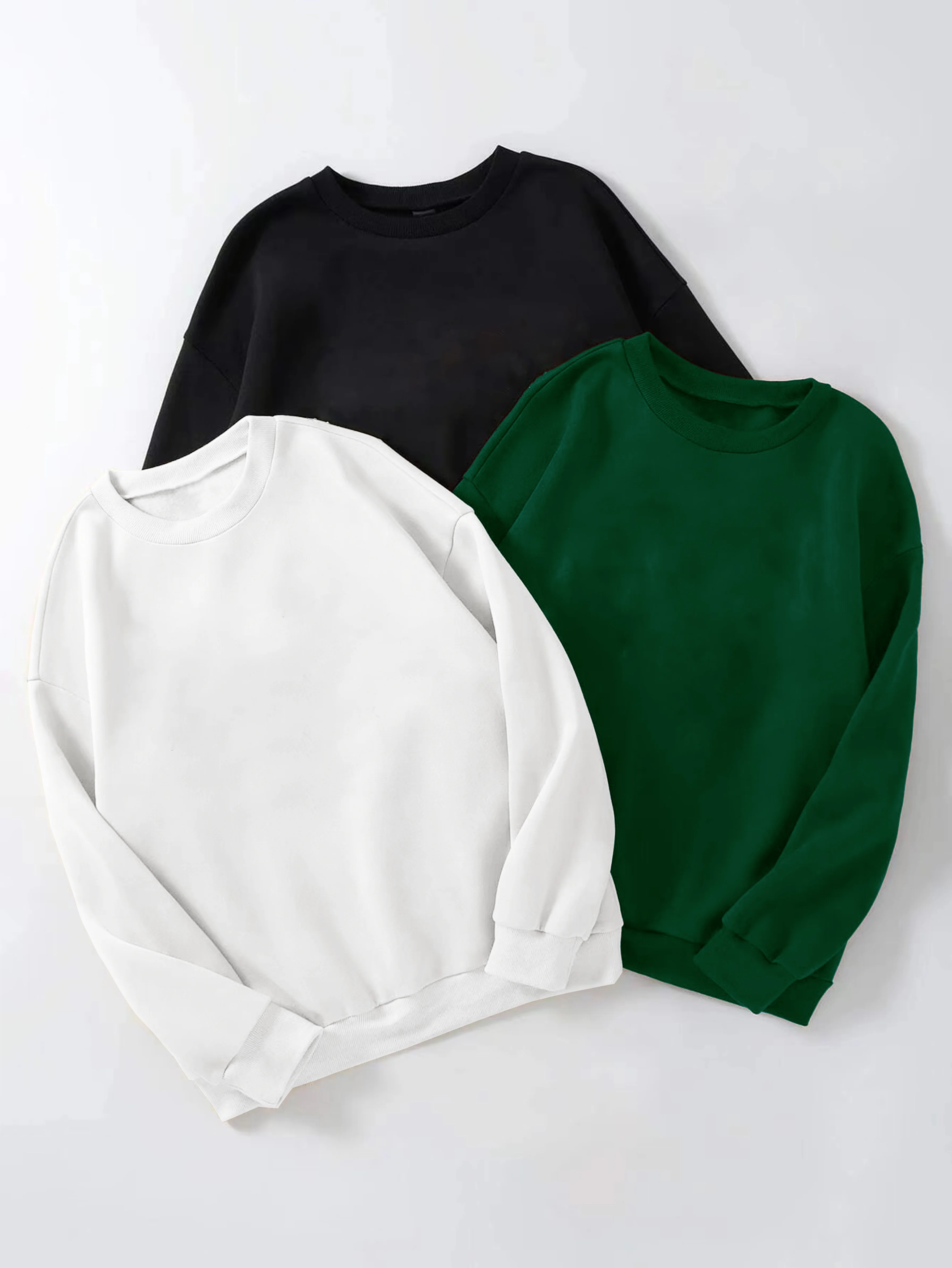 BEYAZ-YEŞİL-SİYAH