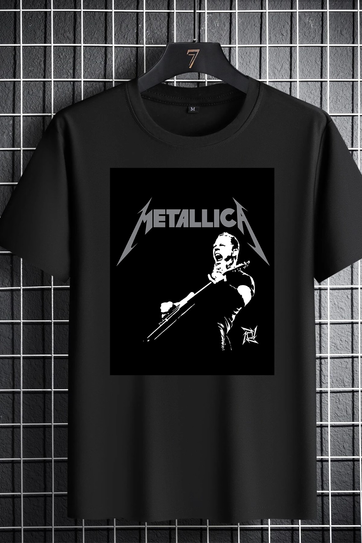 Unisex Metalica Tasarım Tshirt