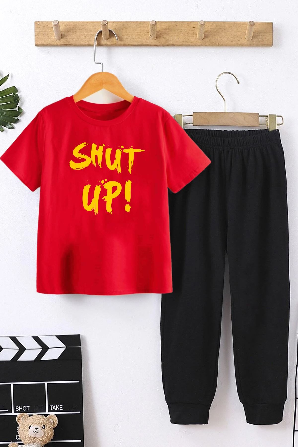 Çocuk Shut Up Alt - Üst Eşofman Takımı