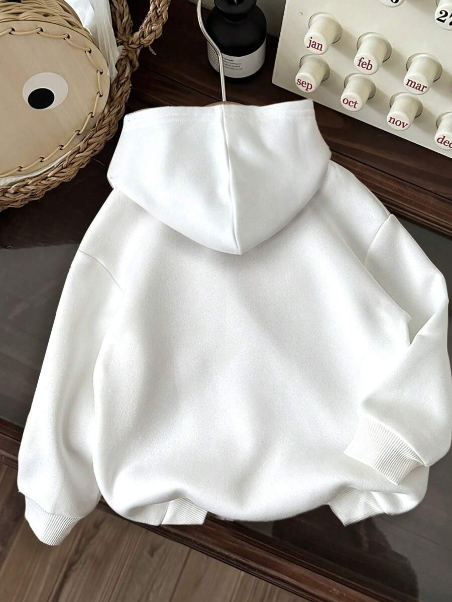 Unisex Eternal Light Baskılı Oversize Sweatshirt