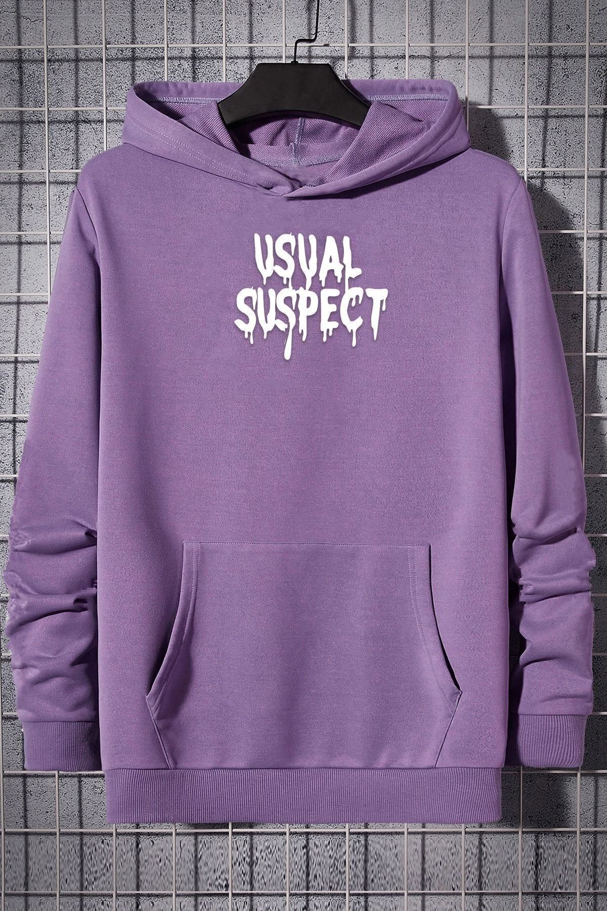 Usual Suspect Sırt Baskılı Sweatshirt
