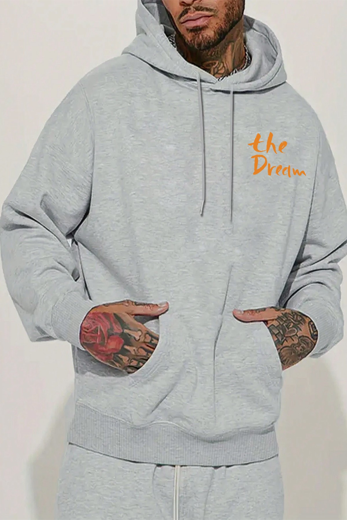 The Dream Baskılı Unisex Oversize Sweatshirt