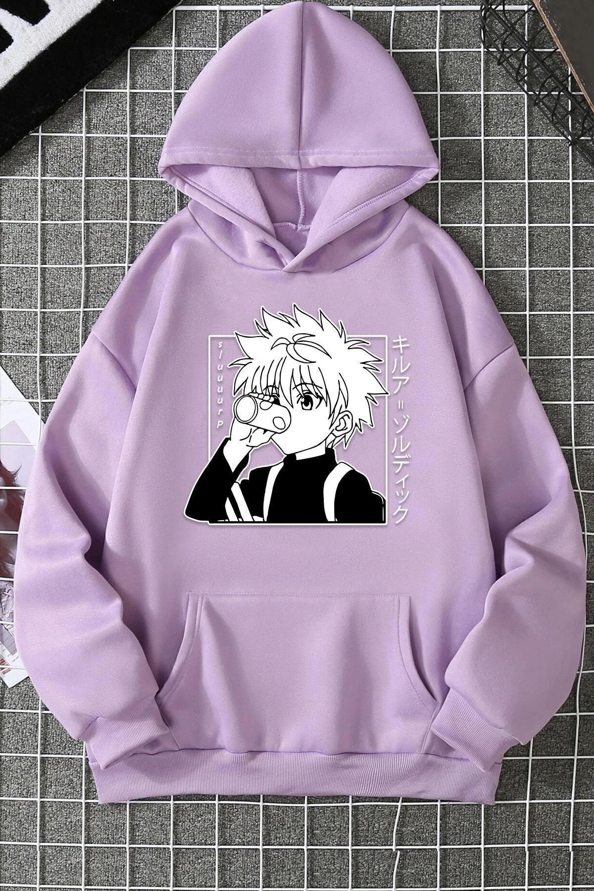 Killua Zoldyck Baskılı Sweatshirt