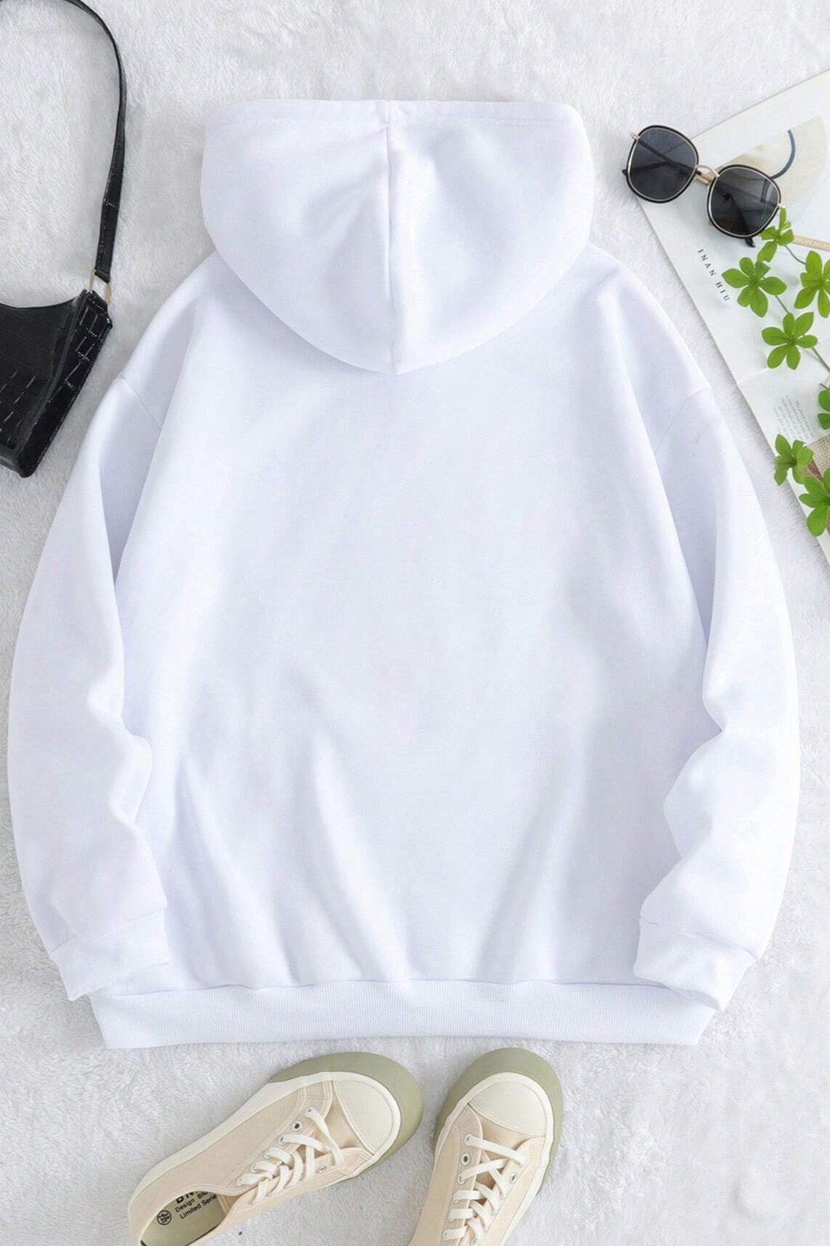 Over Thinking Baskılı Unisex Oversize Sweatshirt