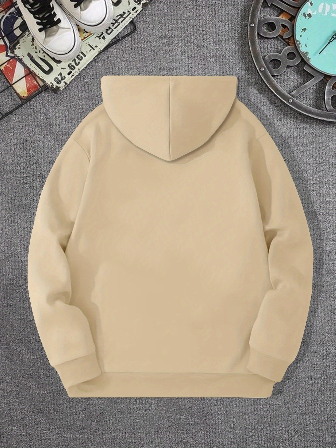 İmza Baskılı Oversize Sweatshirt