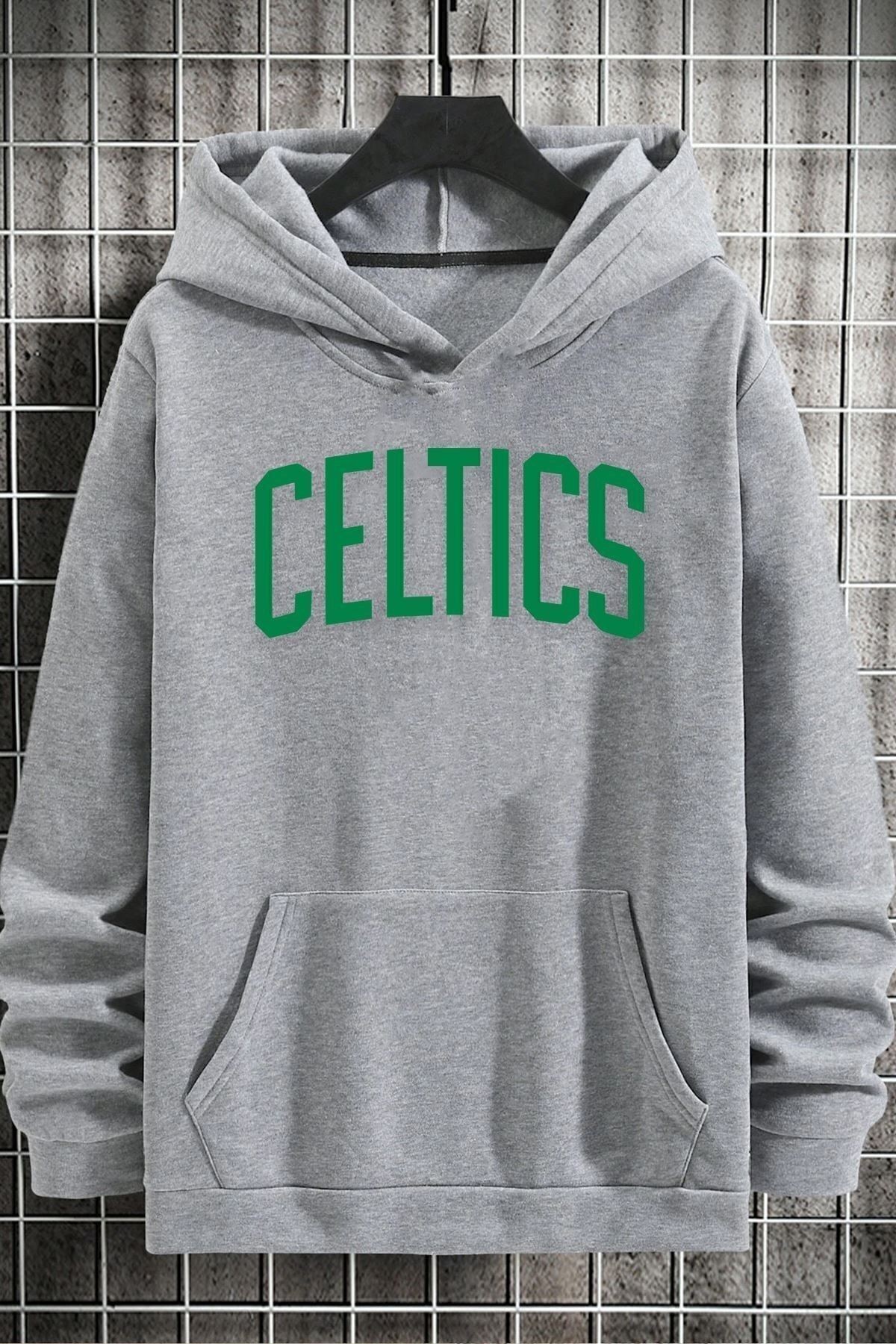 Celtics Baskılı Sweatshirt