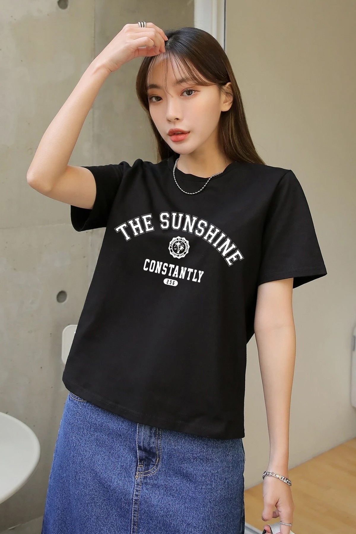 Unisex The Sunshine Baskılı Tasarım Tshirt