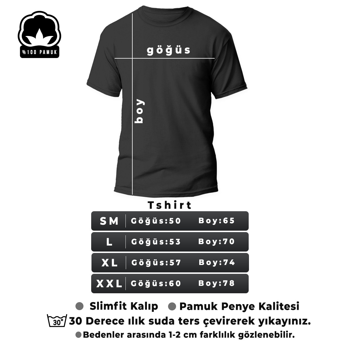 Unisex Knowledge is Power Baskılı Tasarım Tshirt