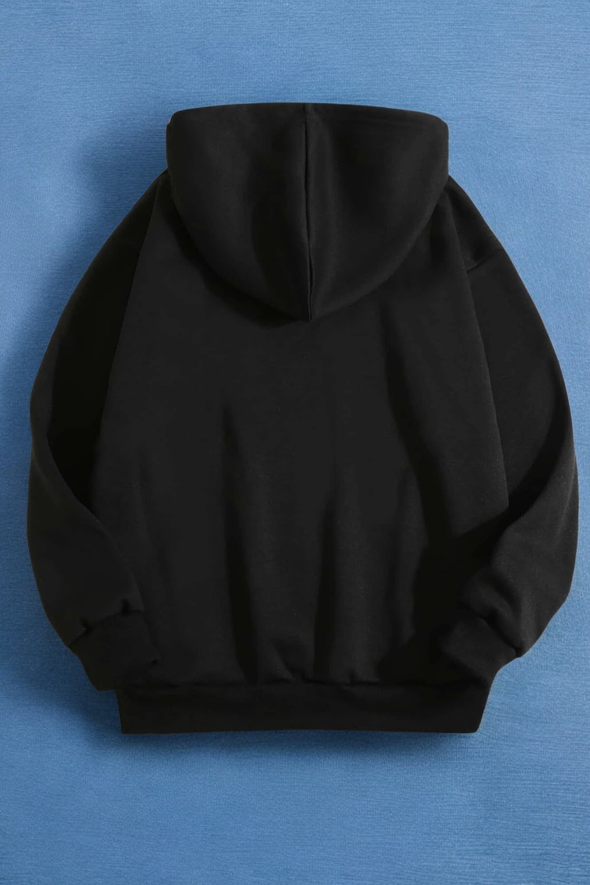 Papatya Kelebek Baskılı Oversize Sweatshirt