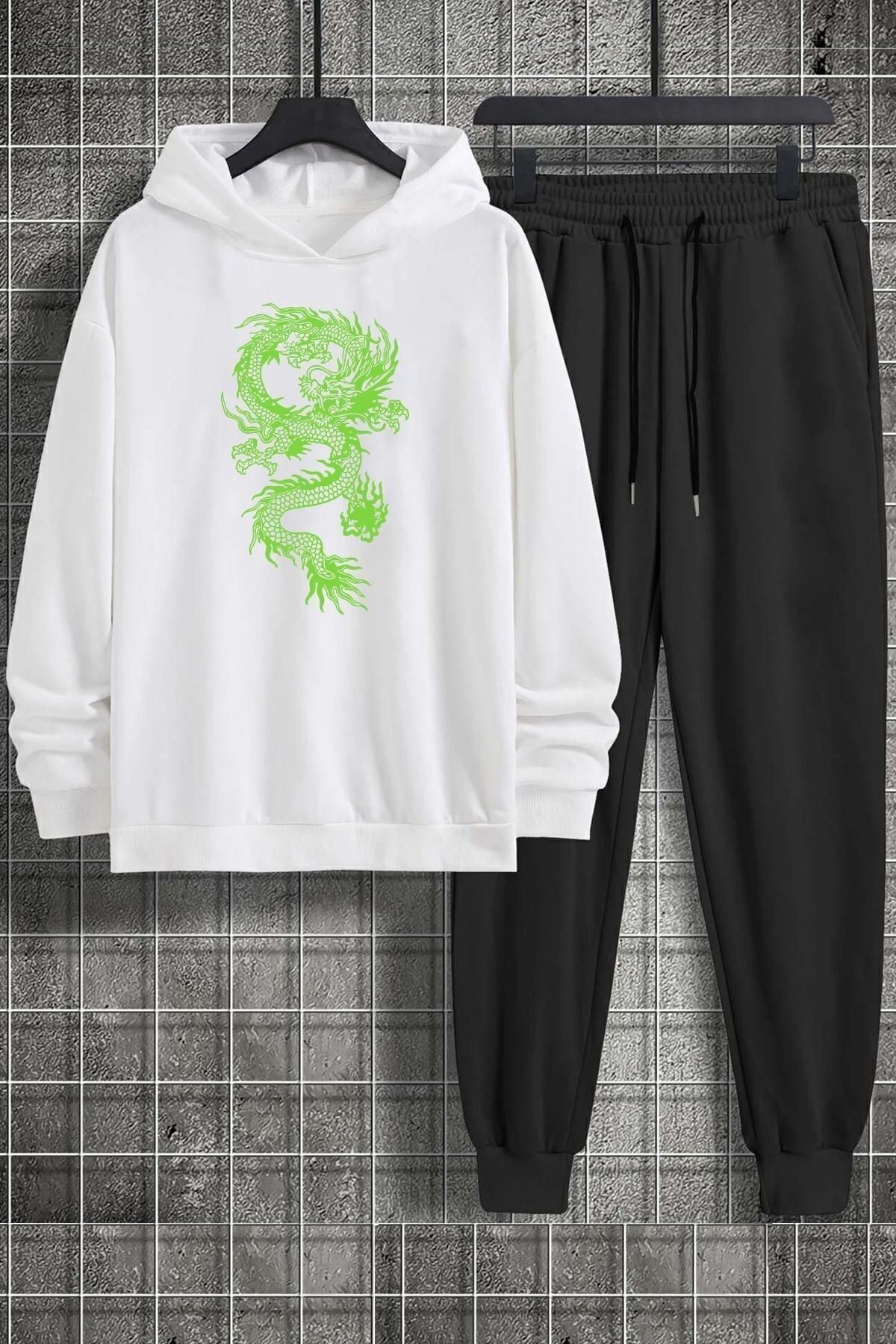 Chinese Dragon Baskılı Eşofman Takımı