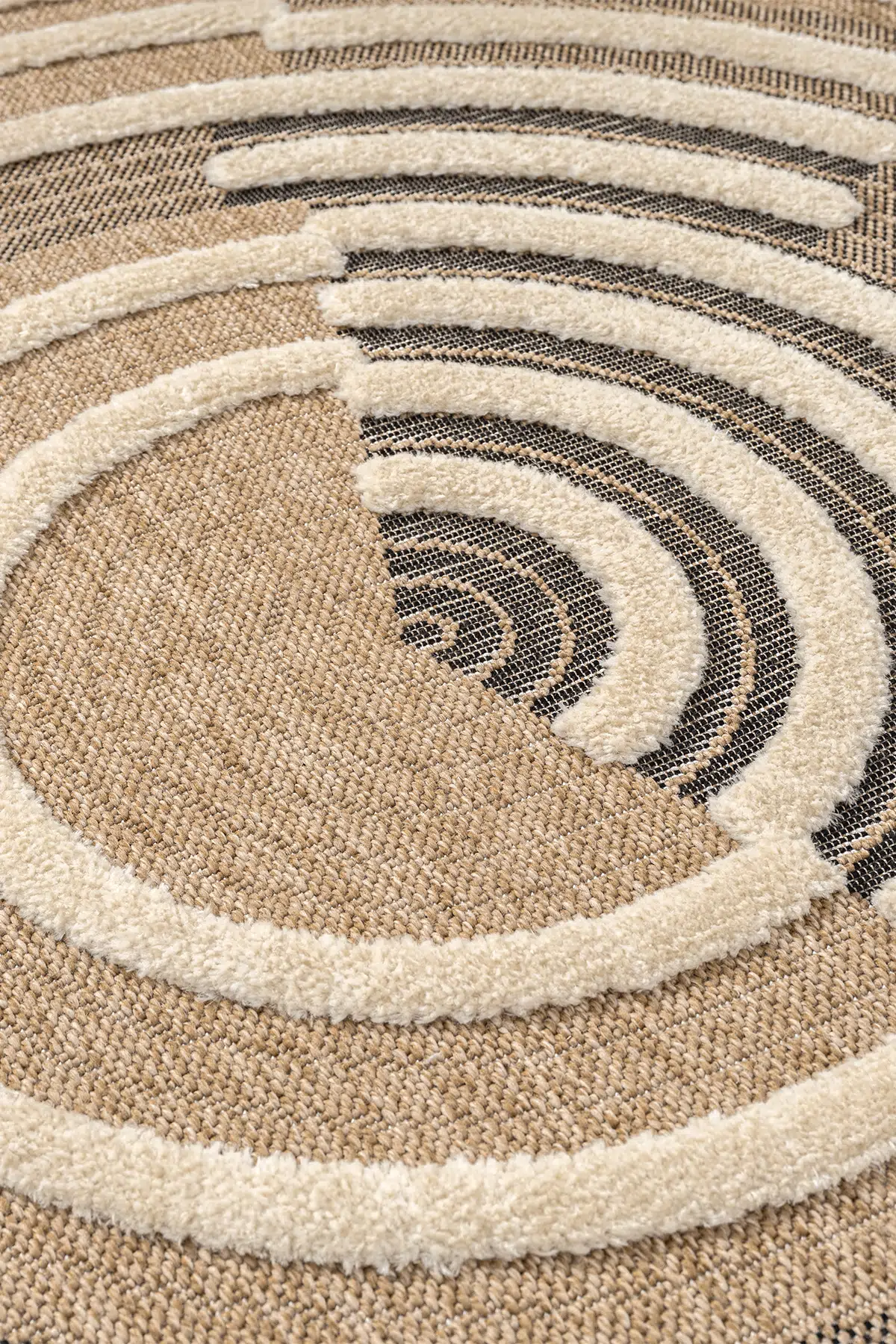 Marakeş 674 Siyah Yuvarlak