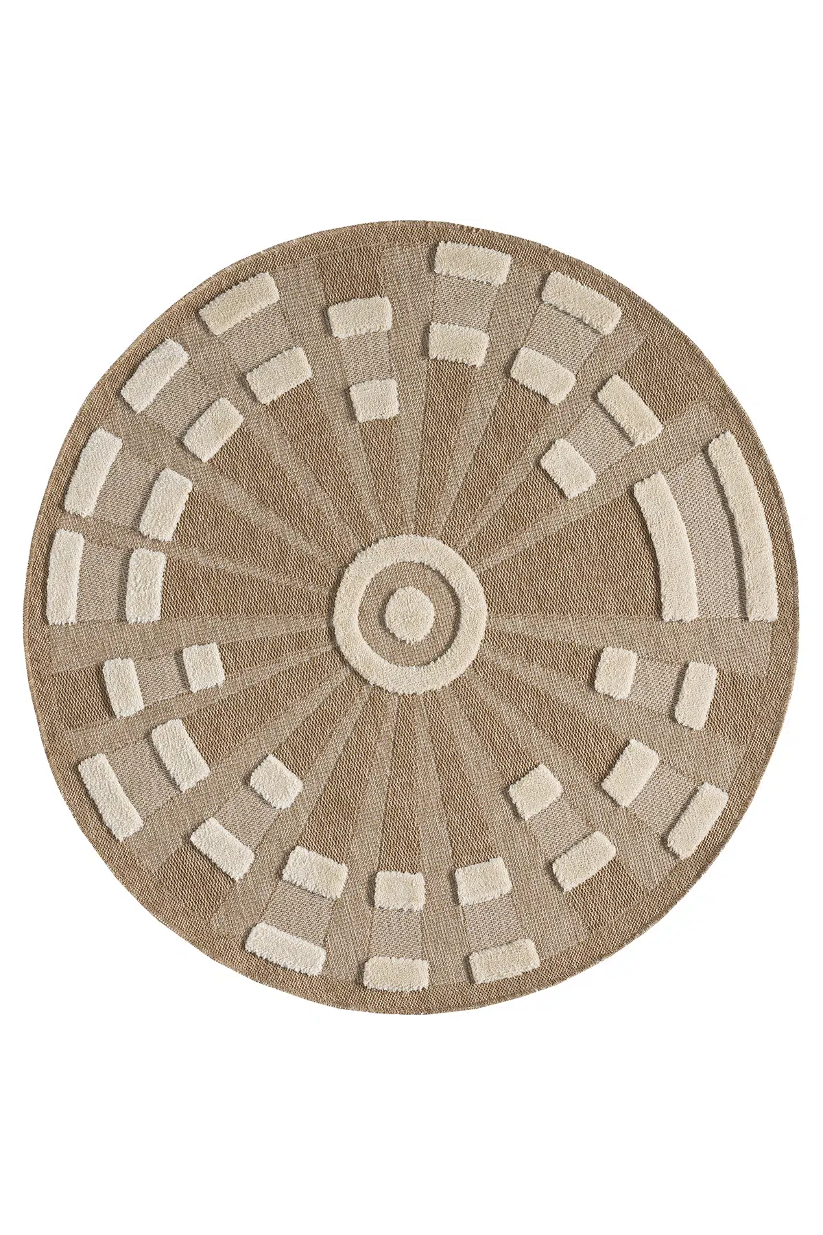 Marakeş 677 Beyaz Yuvarlak