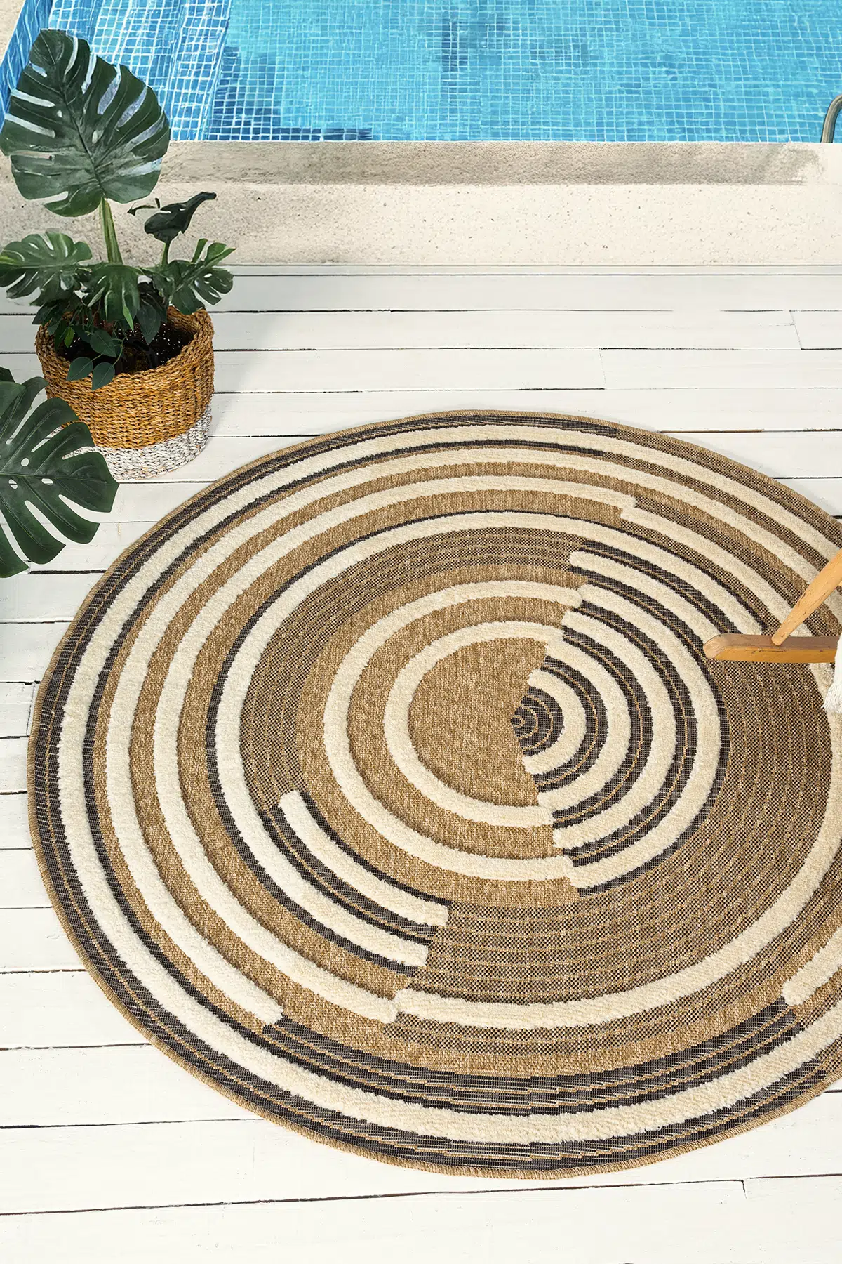 Marakeş 674 Siyah Yuvarlak