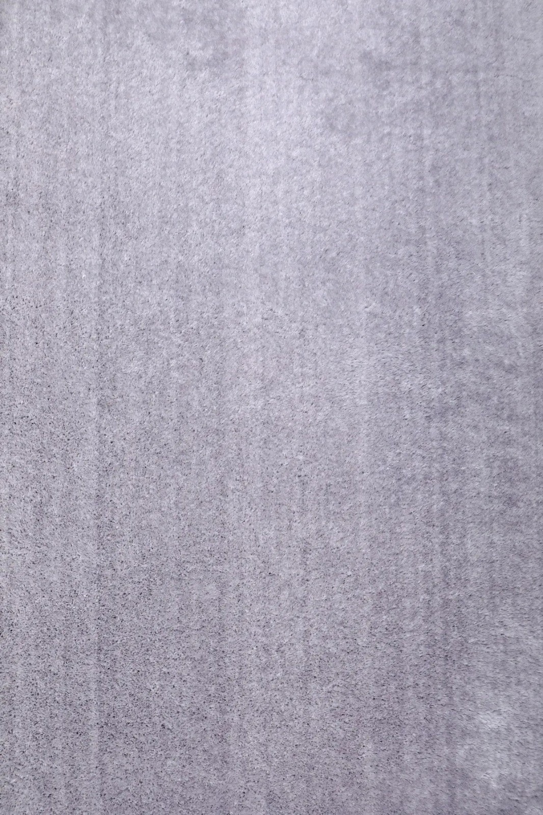 Gri Kaymaz Taban Yıkanabilir Pofuduk Lüx Post Peluş Kesme Halı Yolluk