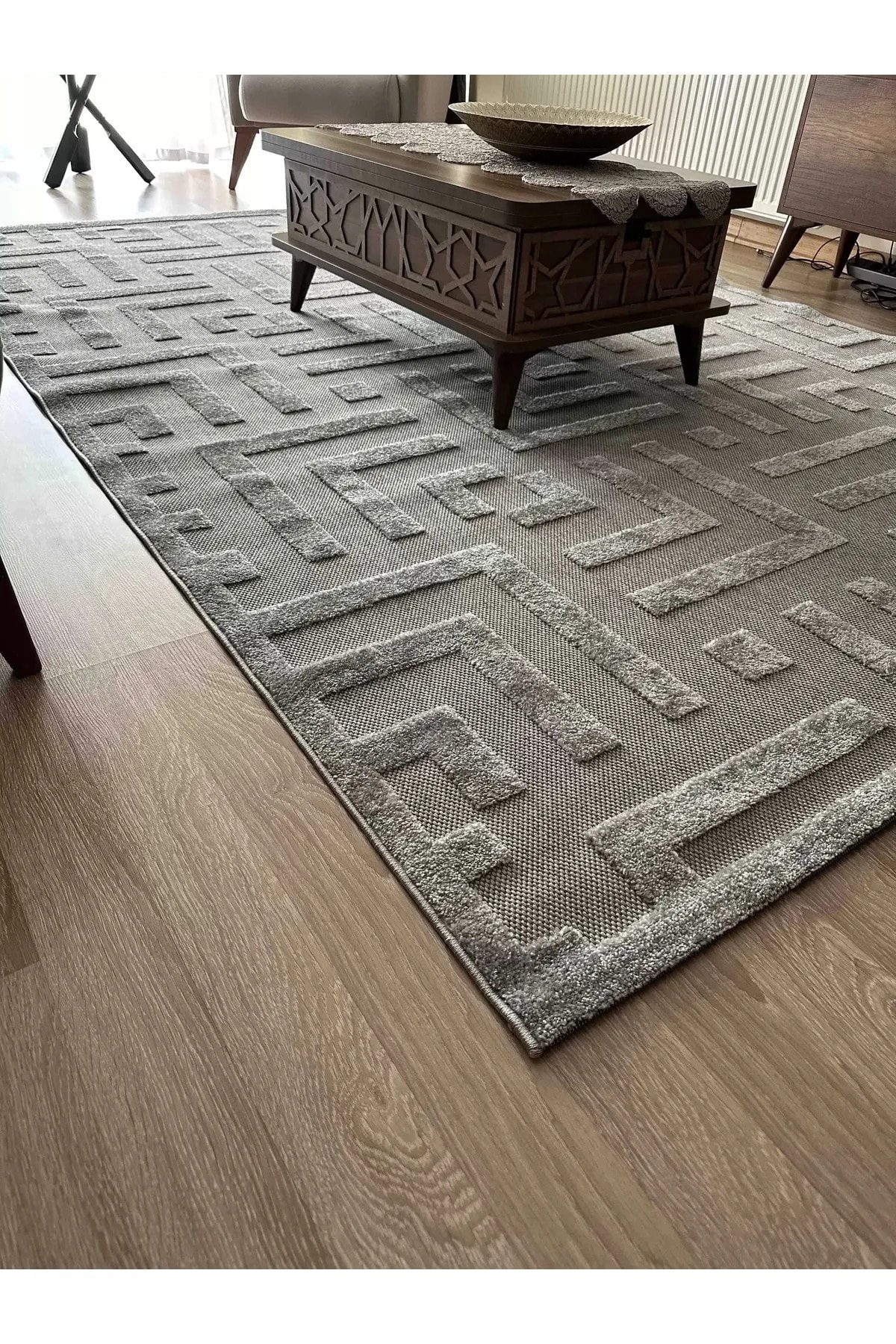 Grace 54100 295 Sisal Modern Kesme Halı Yolluk